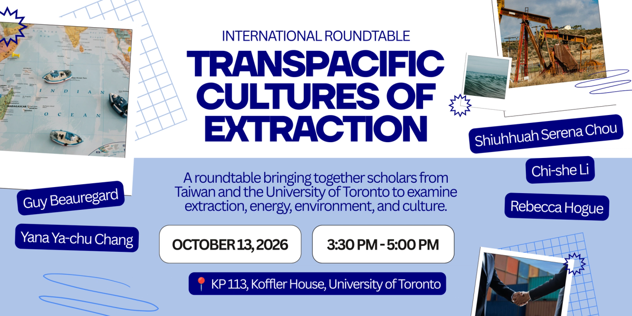 Transpacific Cultures of Extraction