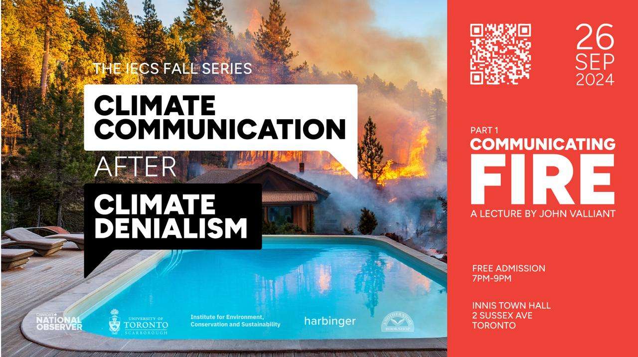 Communicating Fire: A Lecture by John Vaillant