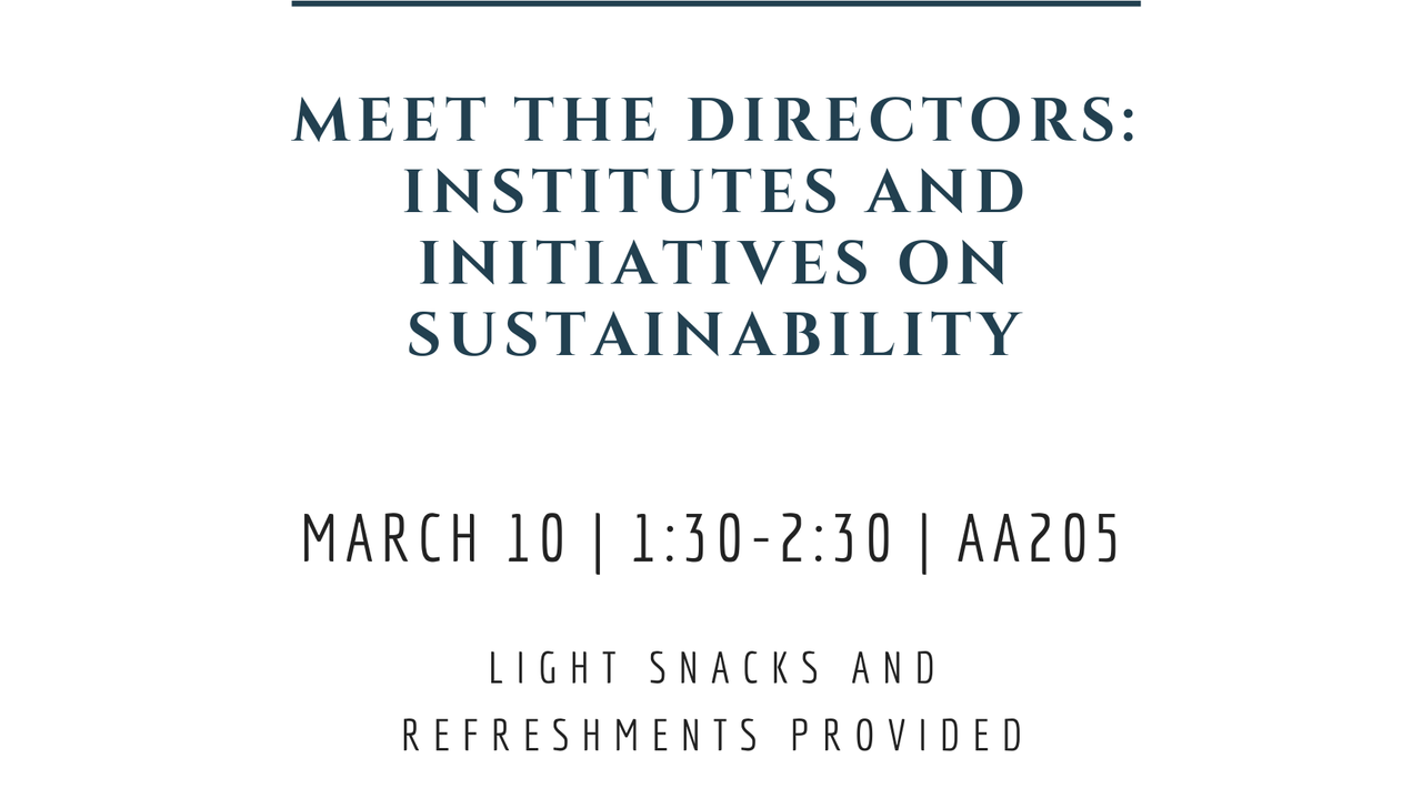 Meet the Institute Directors!