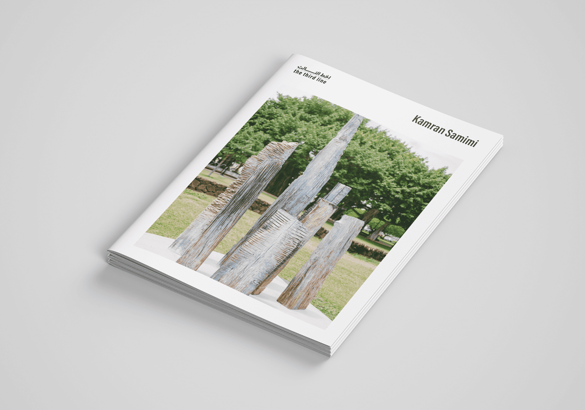 Kamran Samimi exhibition catalogue cover