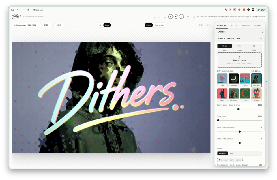Dithers