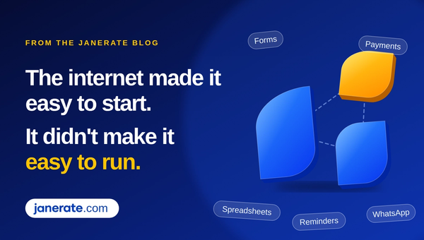 The Internet Made It Easy to Start. It Didn't Make It Easy to Run