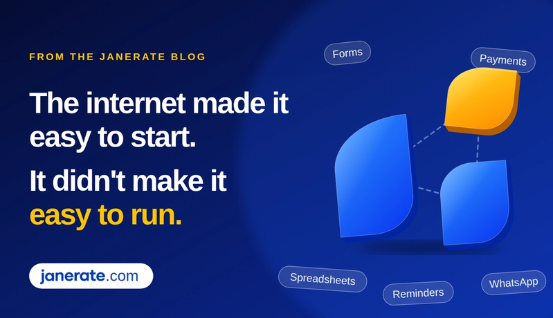 The Internet Made It Easy to Start. It Didn't Make It Easy to Run