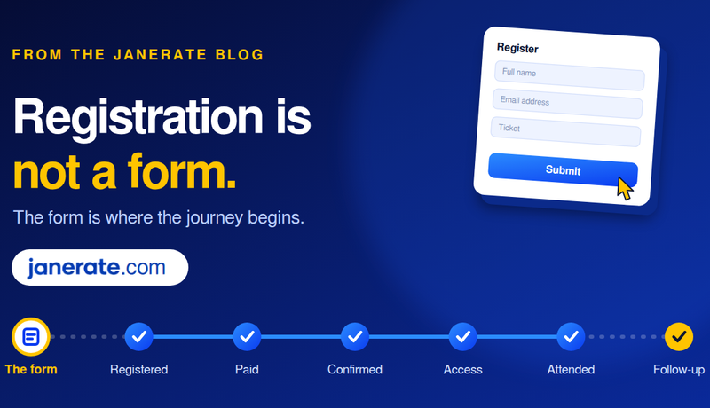 Registration Is Not a Form