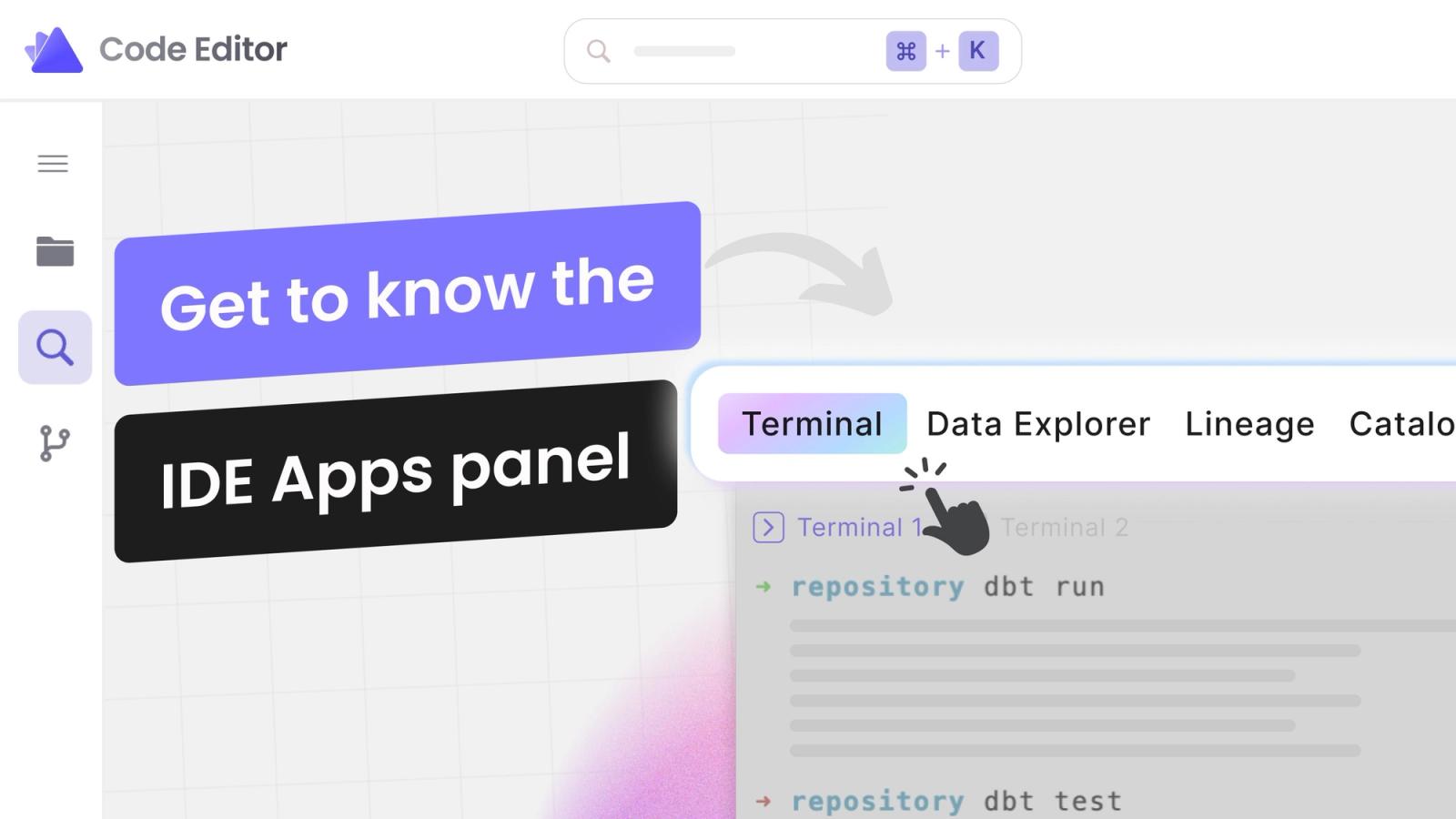 Get to know the Paradime IDE Apps Panel