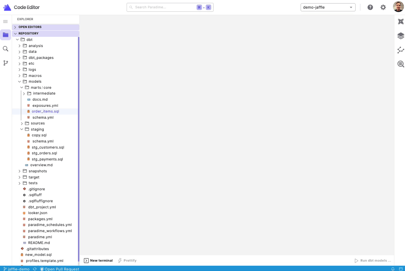 JIT Compilation | Paradime | Analytics Engineering using dbt™