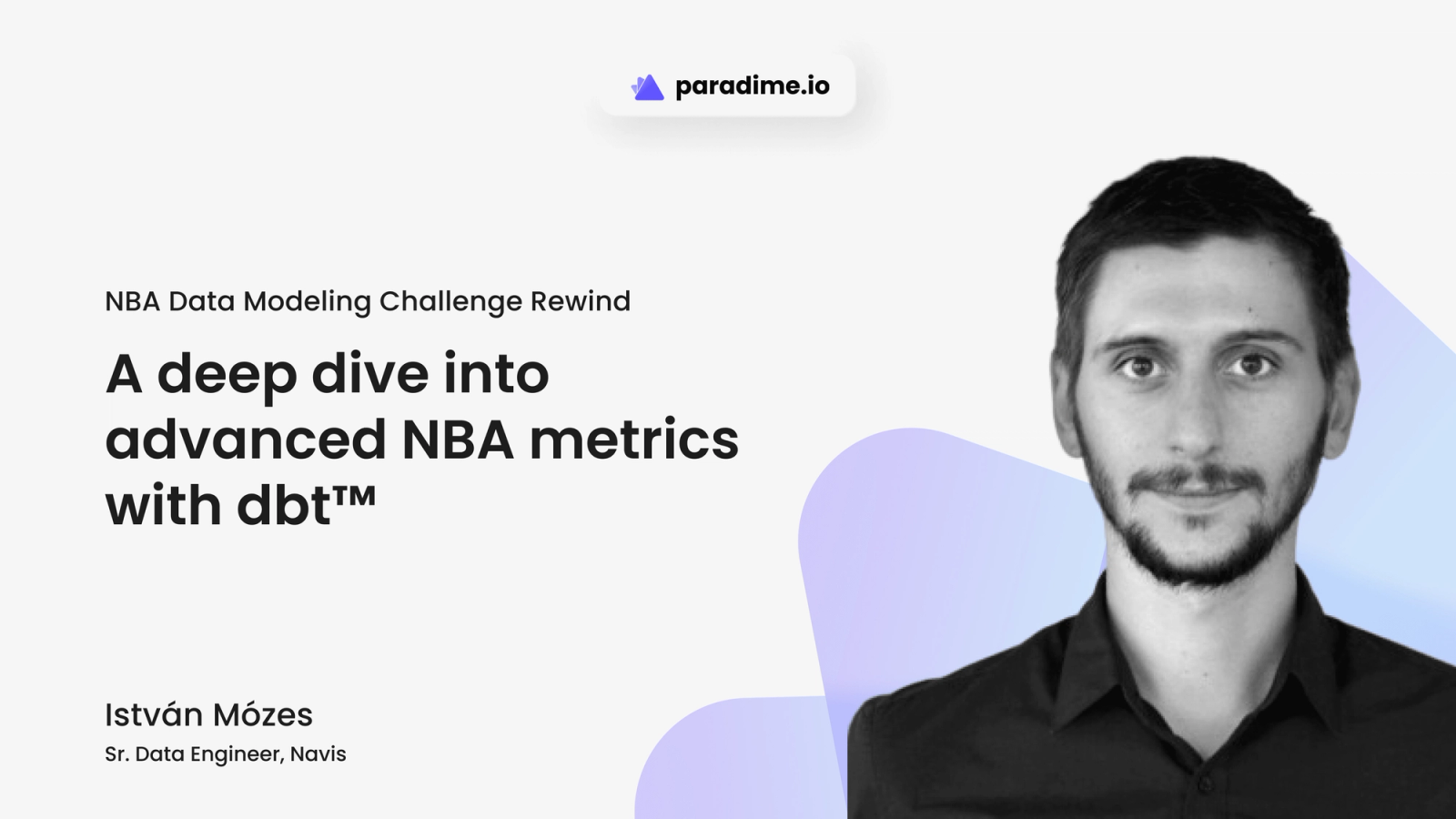 NBA Challenge Rewind: A deep dive into advanced NBA metrics with dbt™