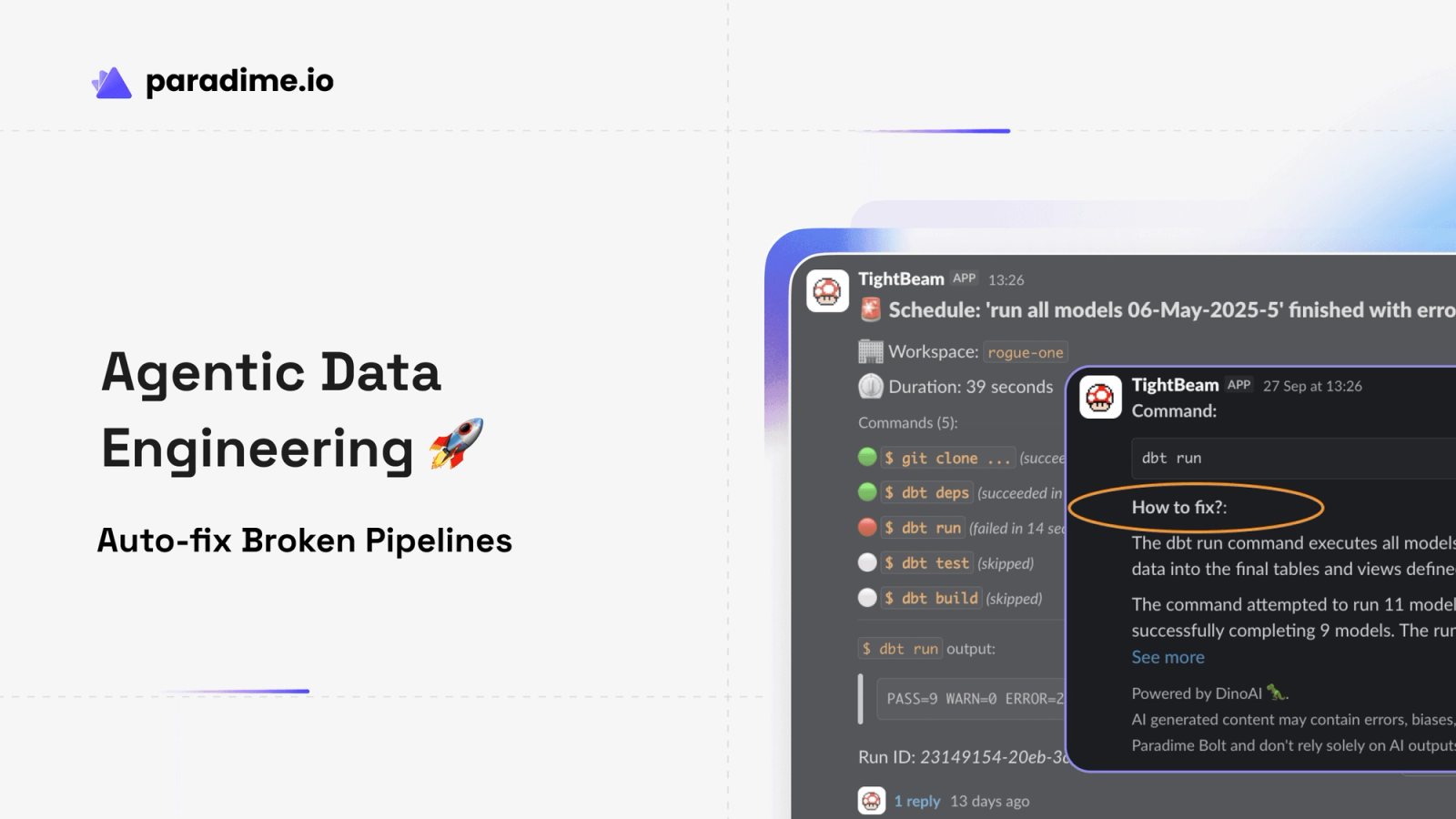 agentic data engineering