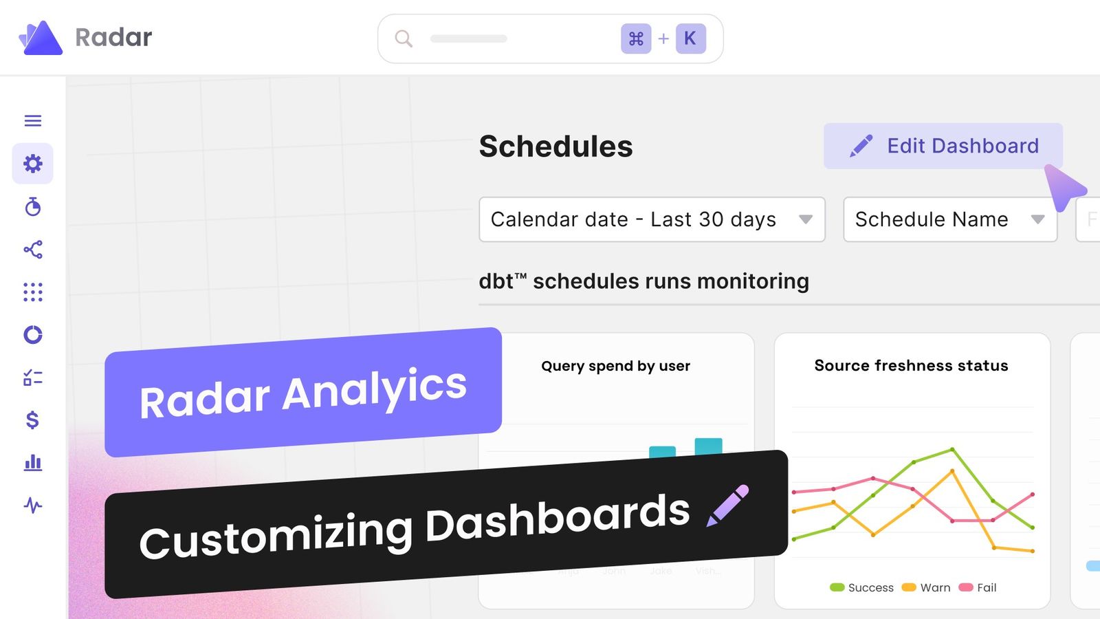 Feature Spotlight: Customizing your Radar Dashboards