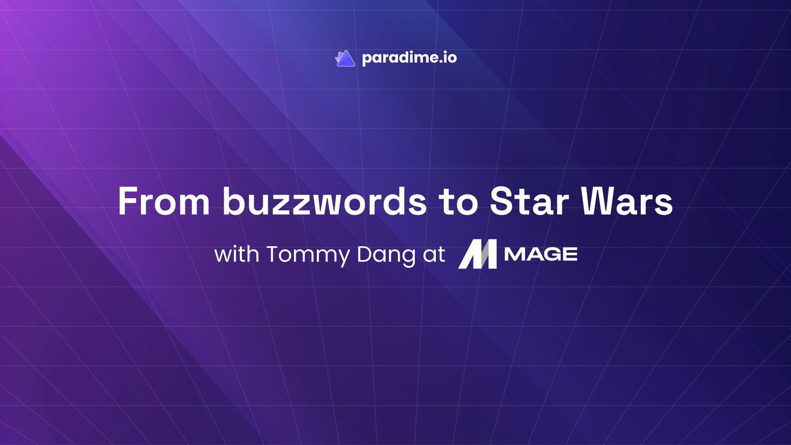 From buzzwords to Star Wars - this is Tommy DANGerous