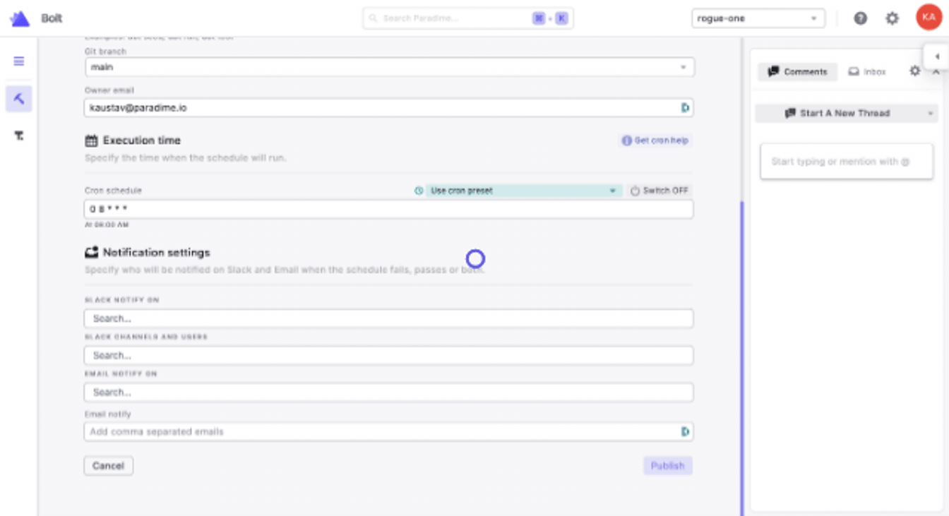 Cron presets and recommendations | Paradime | Analytics Engineering using dbt™
