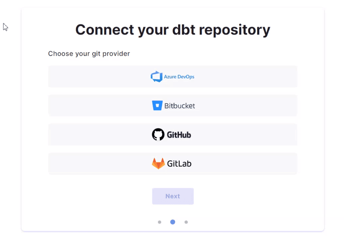 Git providers | Paradime | Analytics Engineering using dbt™