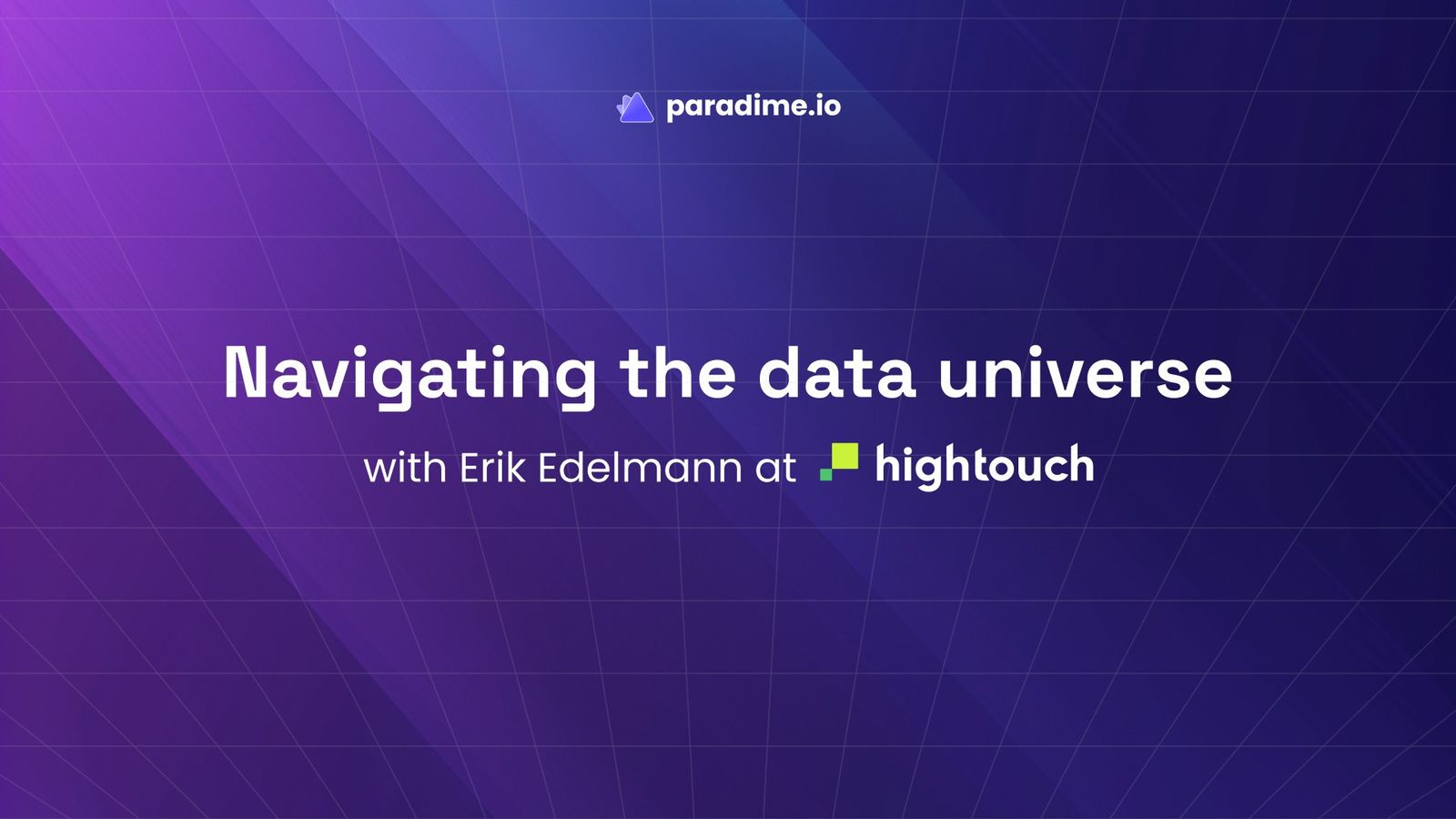 Navigating the Data Universe with Erik Edelmann