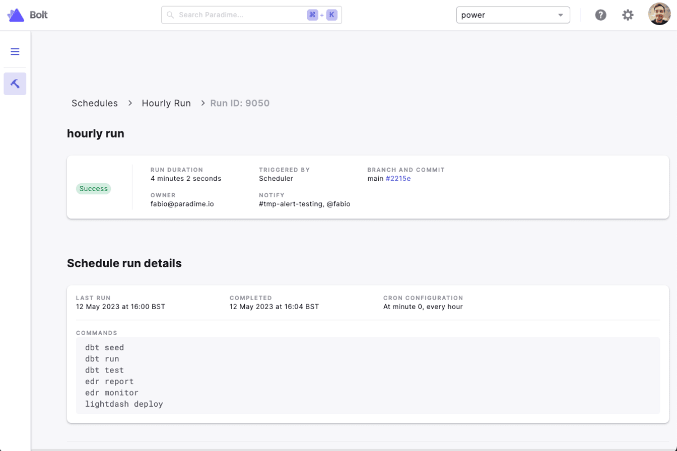 Paradime Code IDE with re_data reports | Analytics Engineering using dbt™