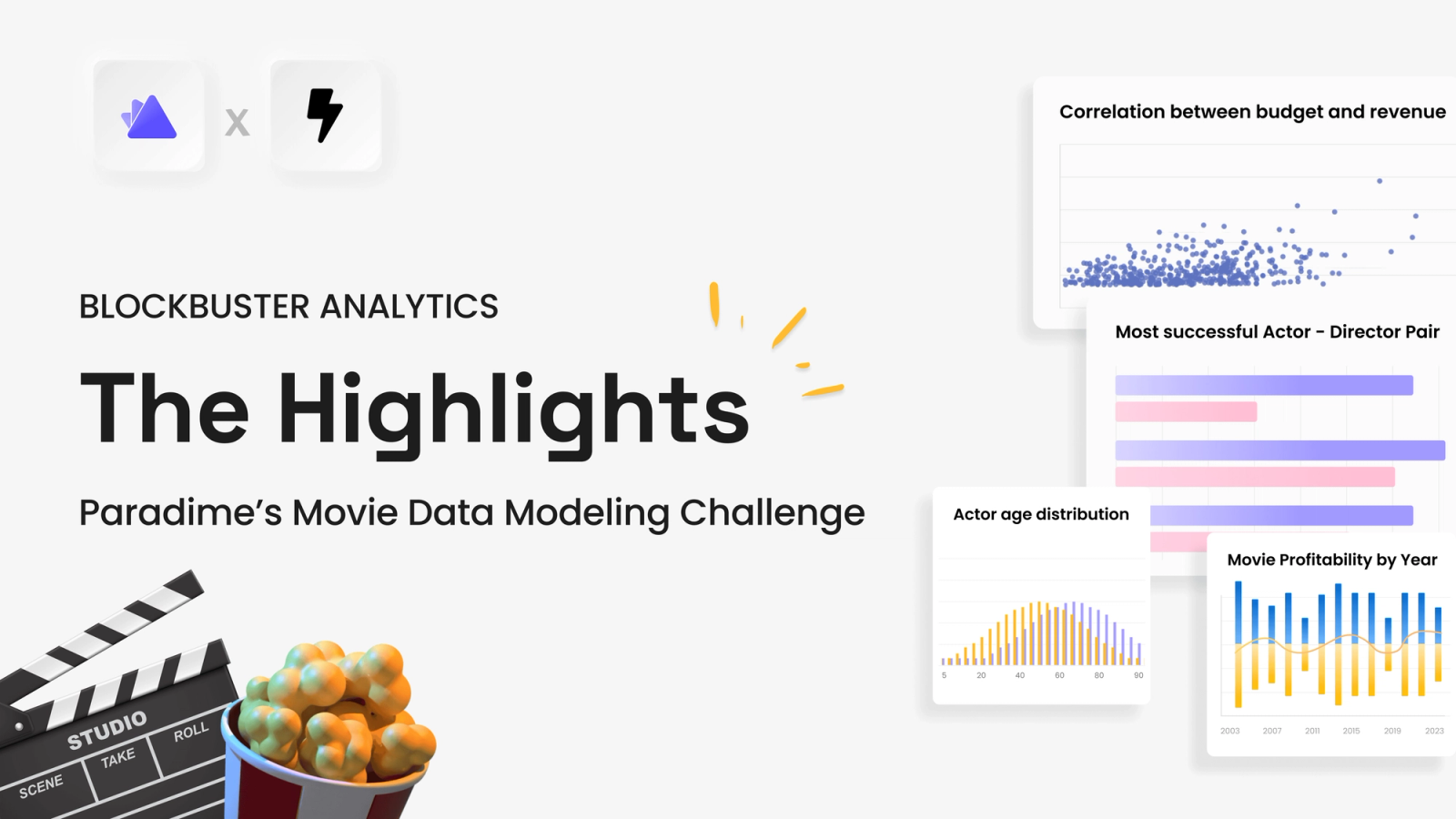 Blockbuster Analytics: Paradime's Movie Data Modeling Challenge Highlights