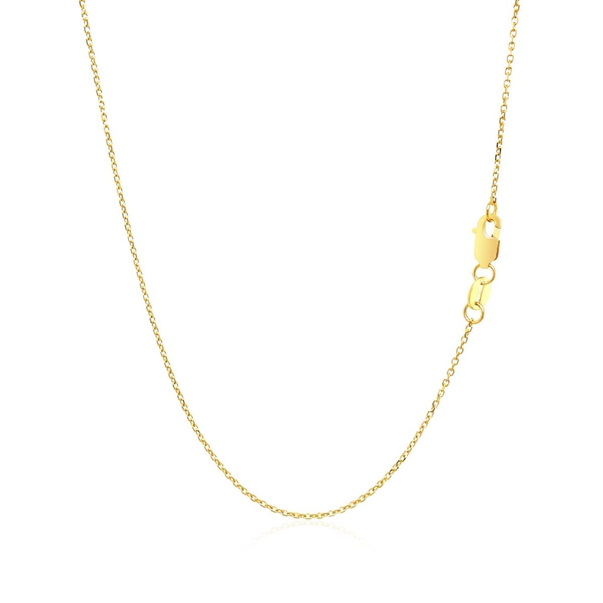 14k Yellow Gold Bar Pendant with Diamonds thumbnail 3