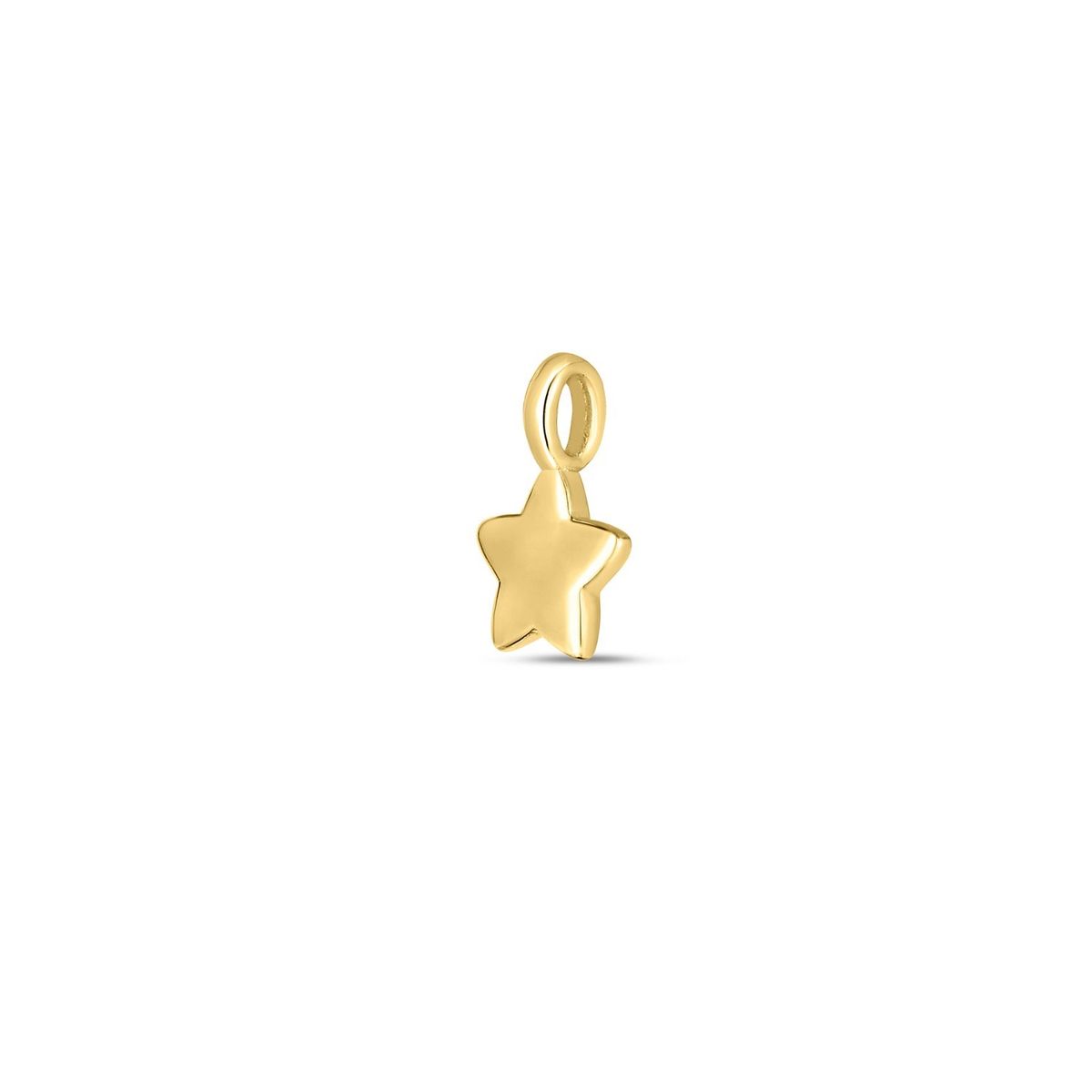14k Yellow Gold Mini Star Charm thumbnail 2