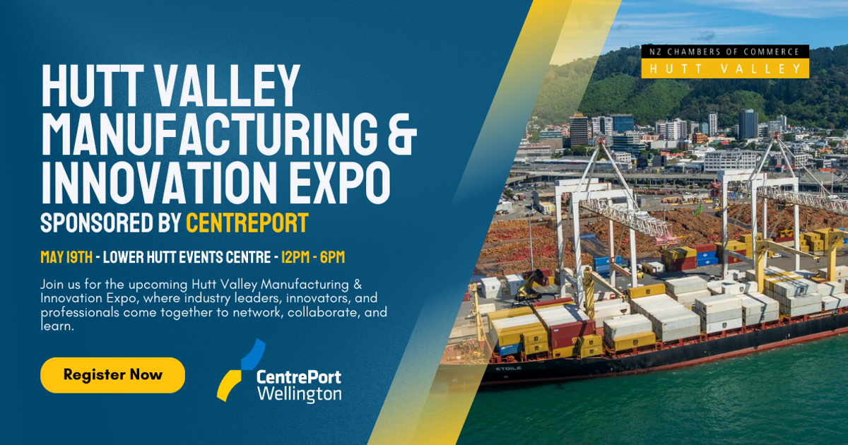 Hutt Valley Manufacturing & Innovation Expo 2026 Sponsored by Centrepoint