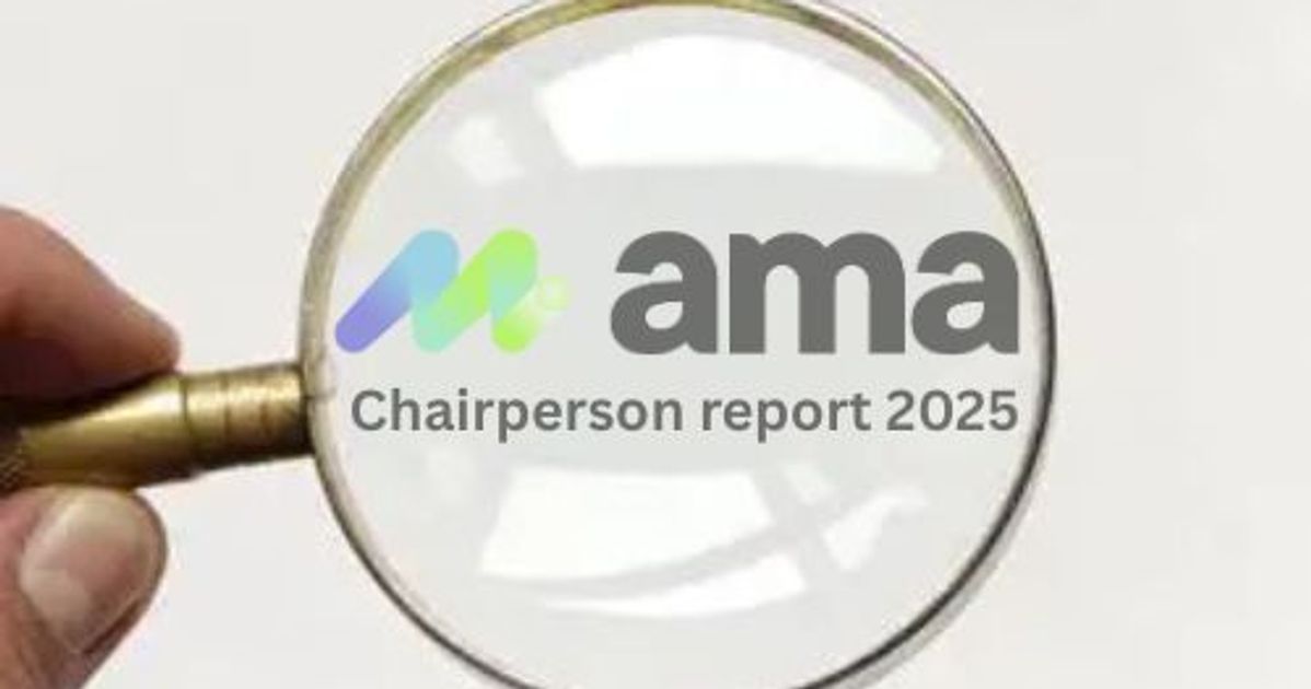 AMA Annual Chairperson's Report 2025