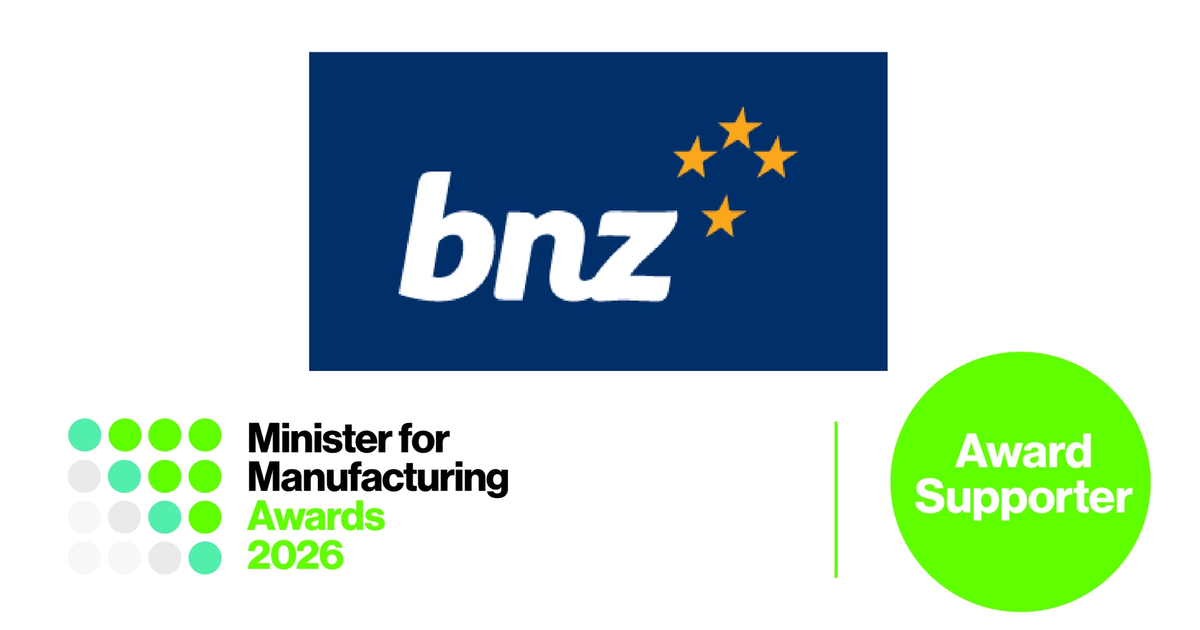 Spotlight on the Manufacturer of the Year FTE<50 supported by BNZ