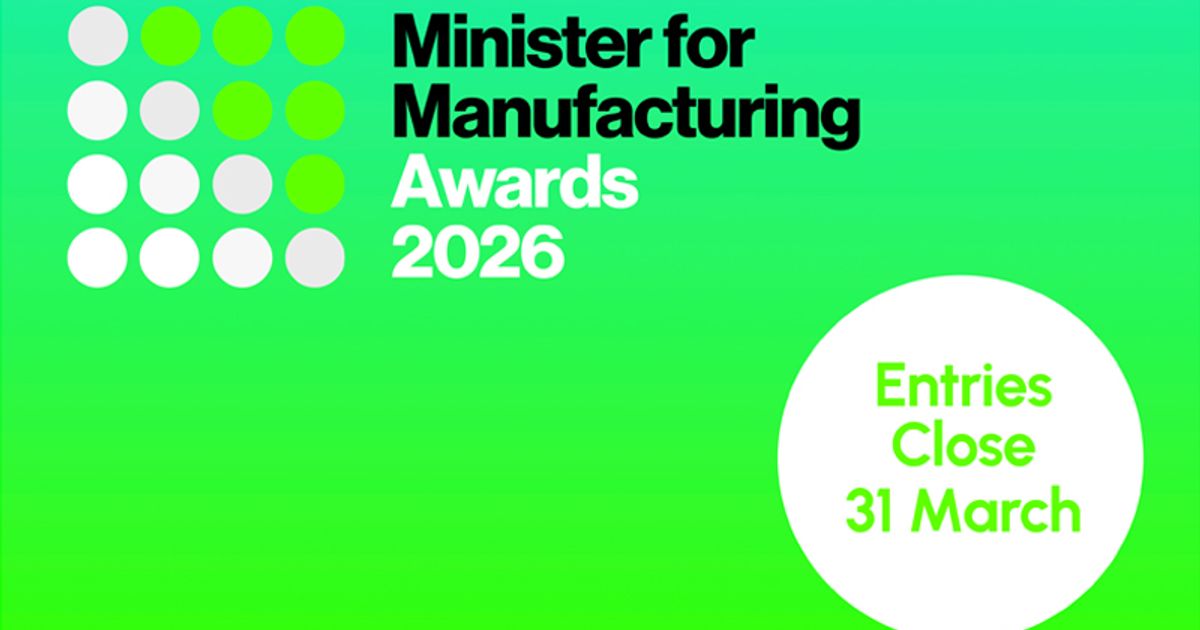 Minister for Manufacturing Awards 2026