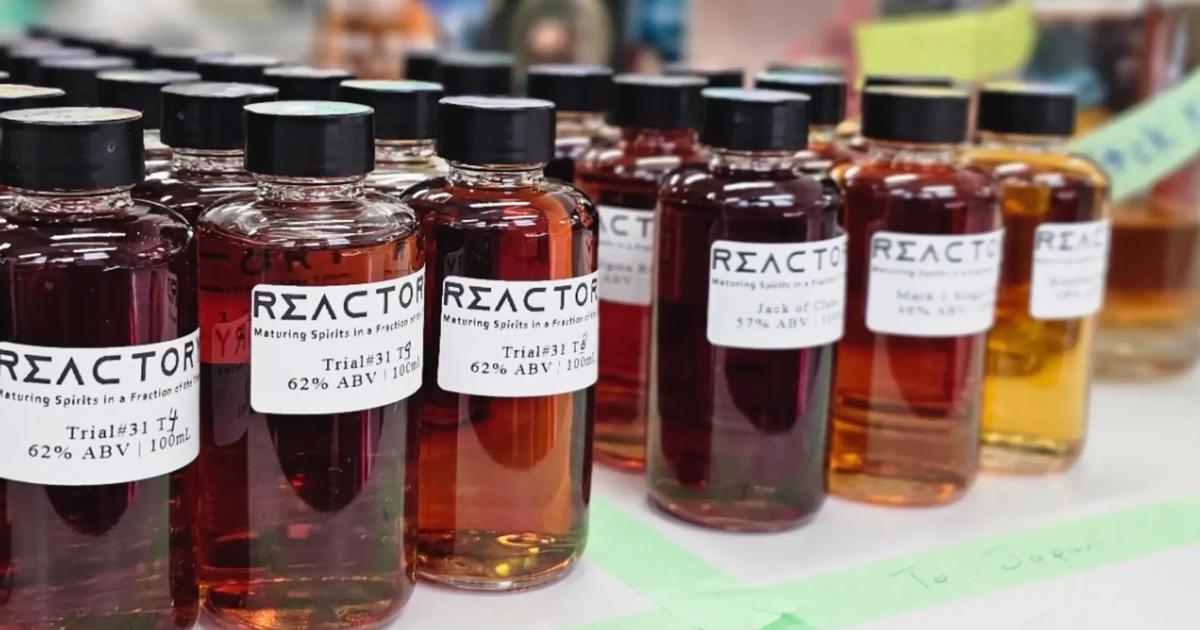 Reactory: Aging Spirits in Days Instead of Decades