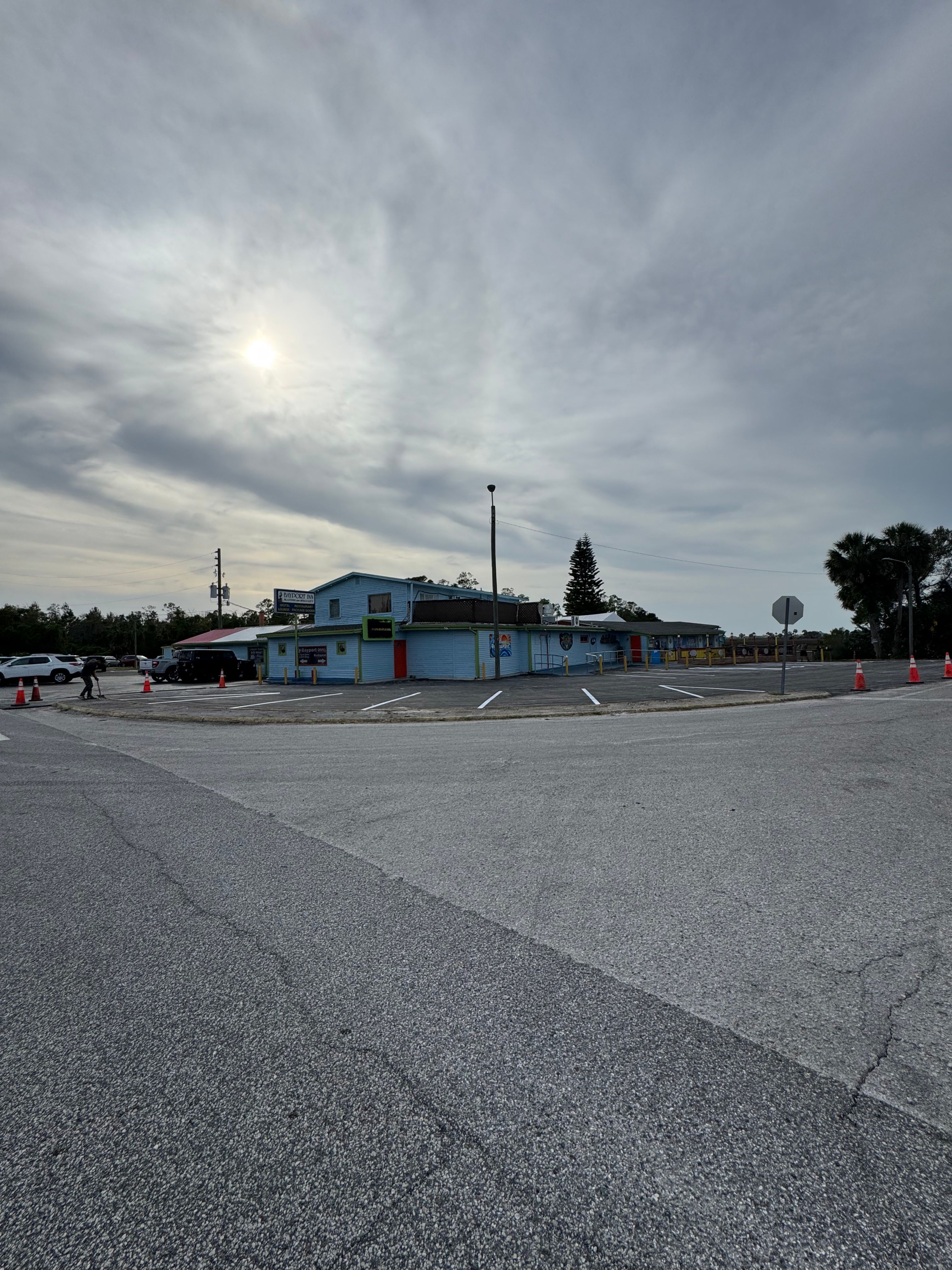 Parking-lot paving and striping — view 6