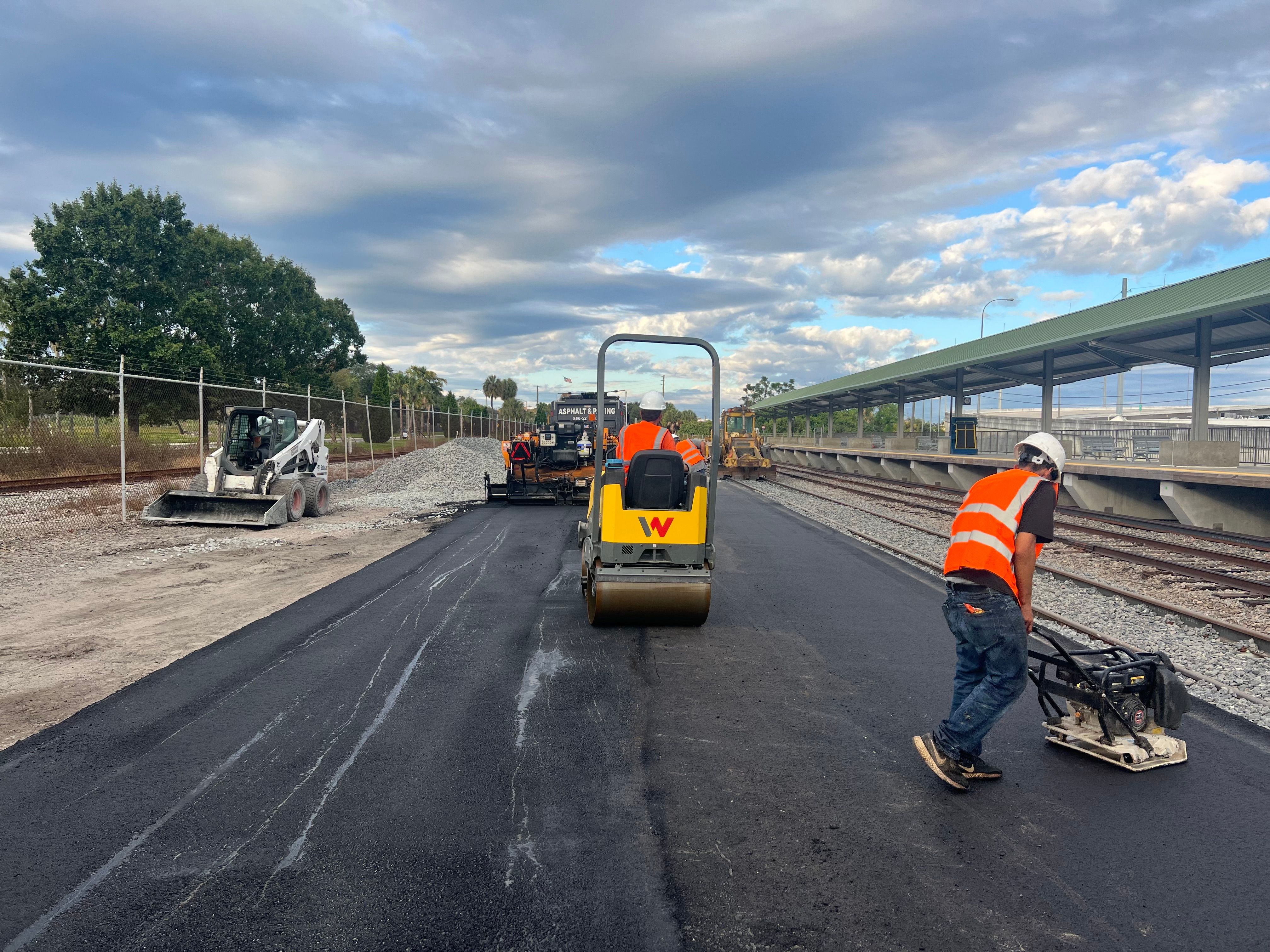 Commercial paving — view 4