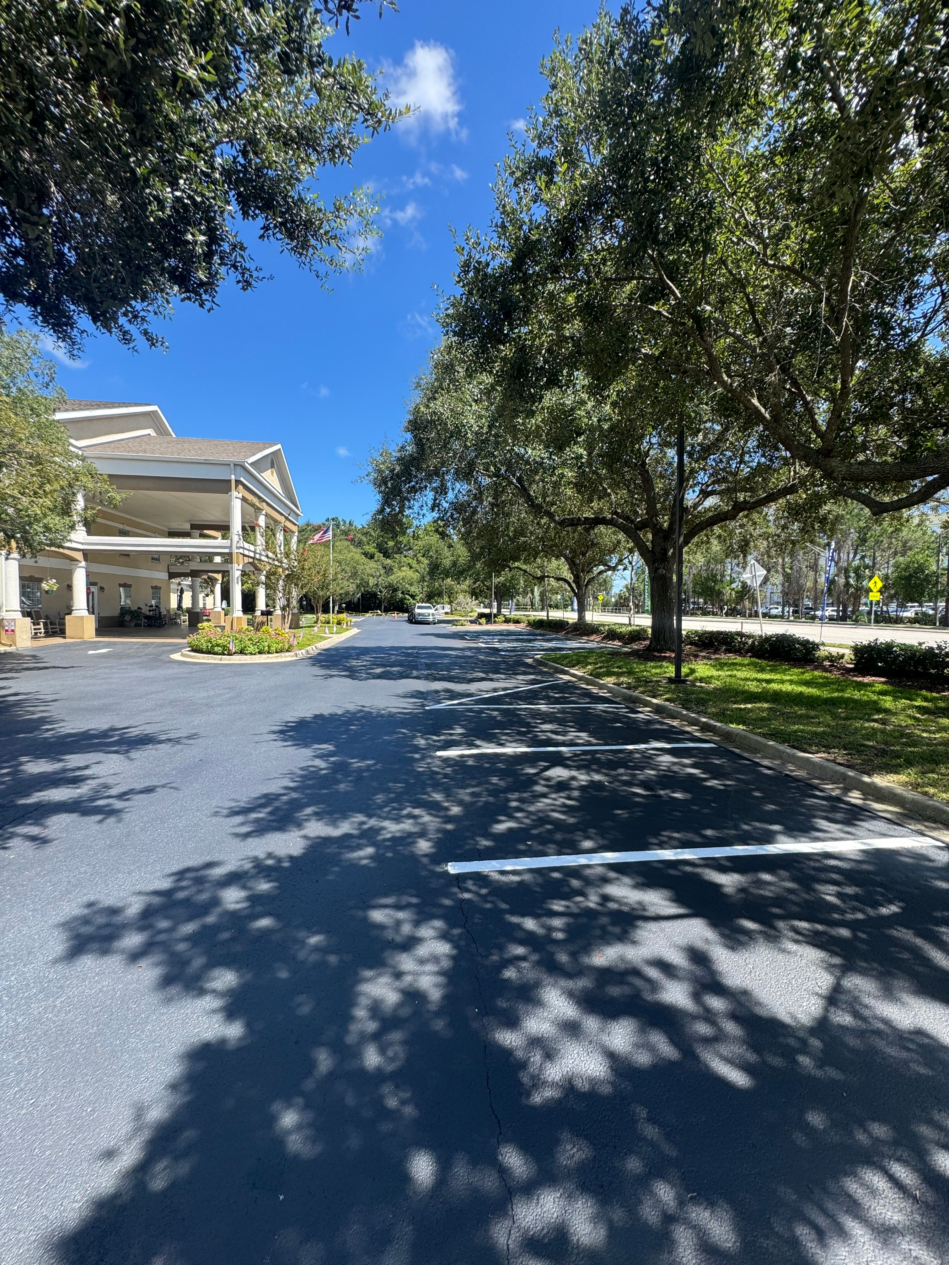 Sealcoating, striping and parking-lot maintenance — view 3