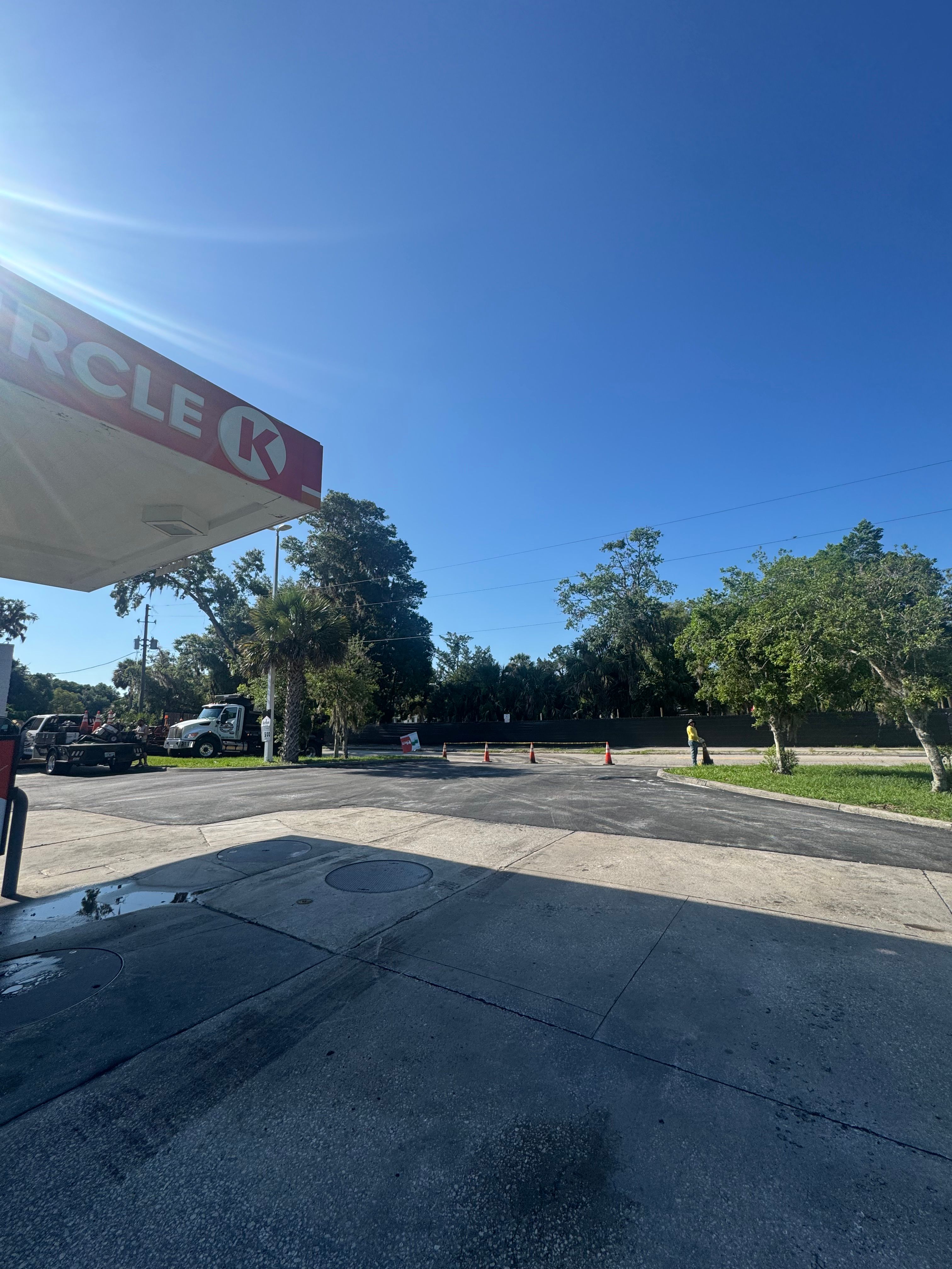 Commercial paving and parking-lot repair at Circle K — view 4
