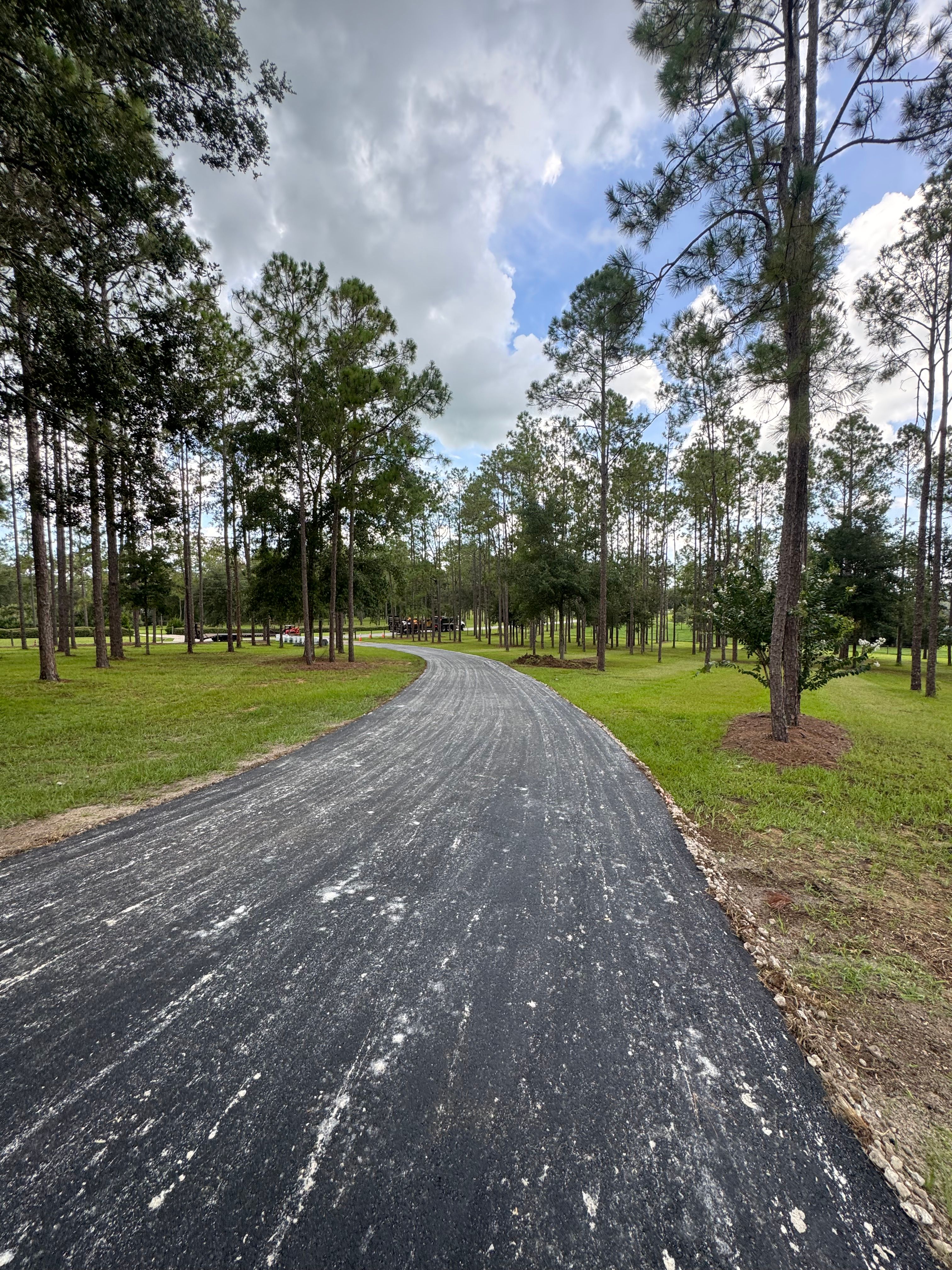 Private-road paving — view 3