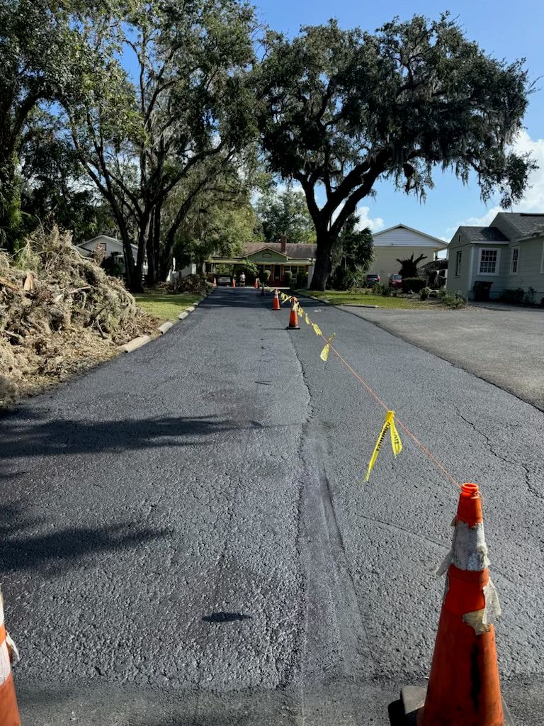 Commercial paving and parking-lot striping — view 3