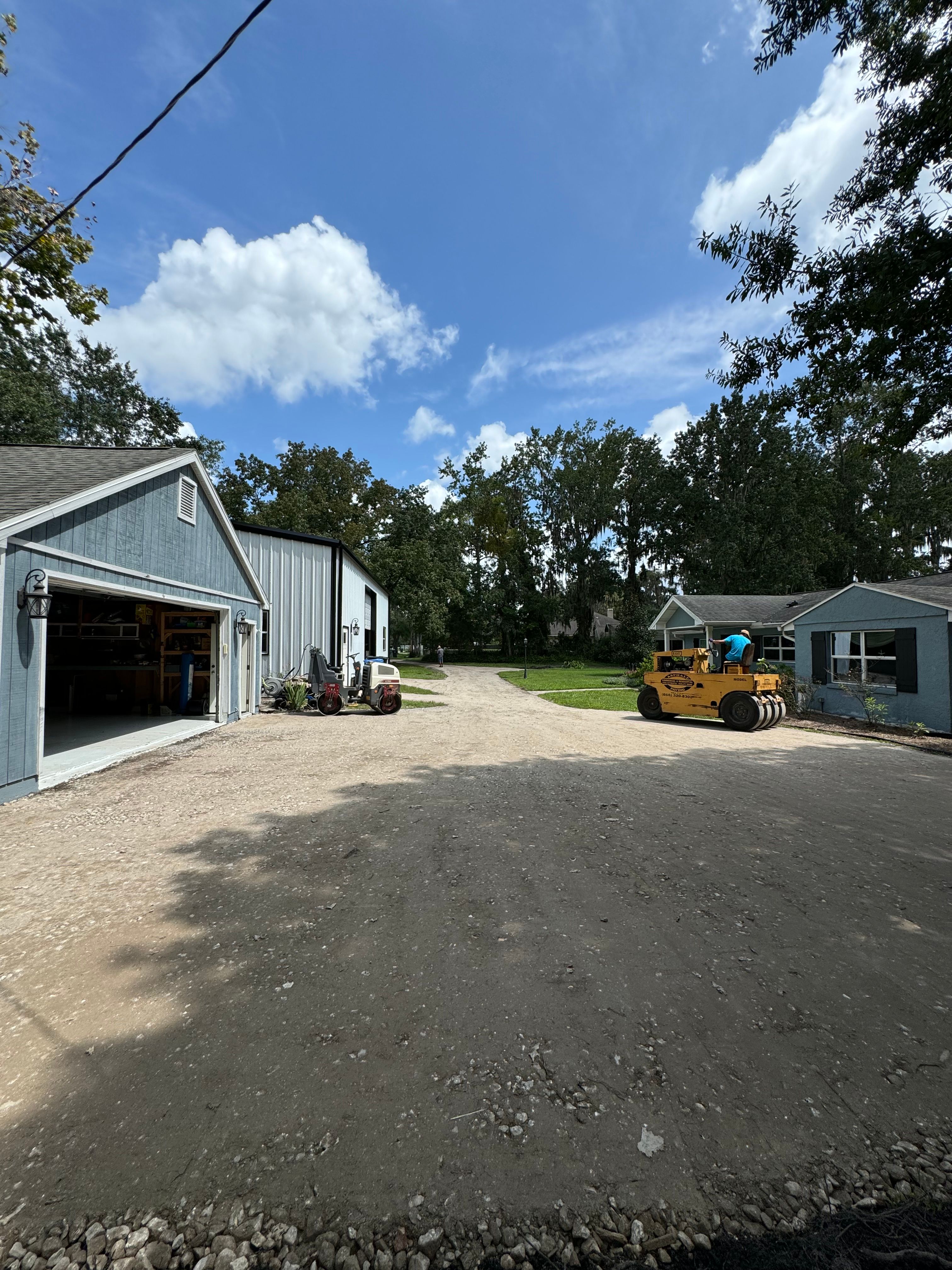 Residential paving — view 1
