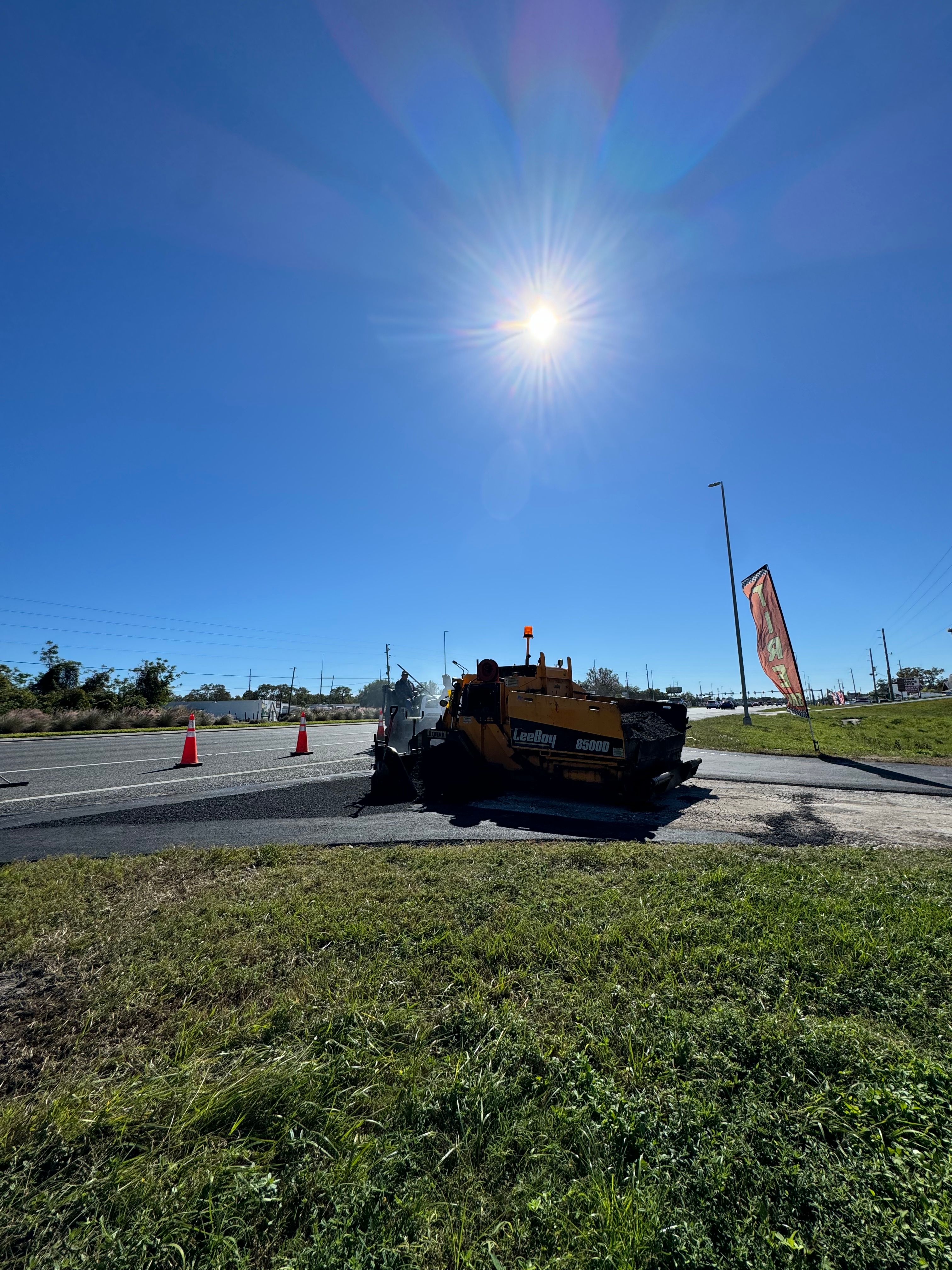 Industrial Access Grading & Asphalt Work project photo 4