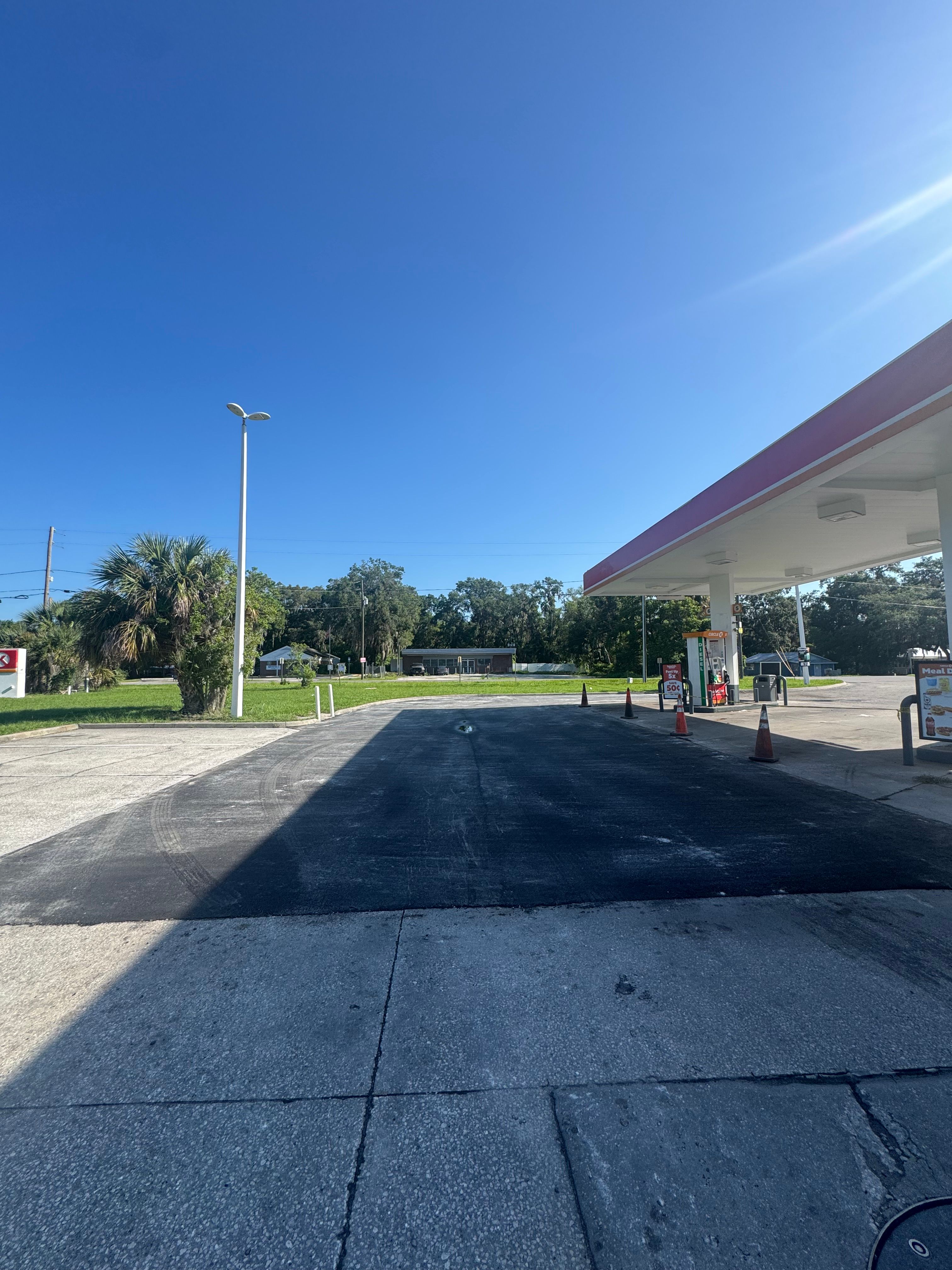 Commercial paving and parking-lot repair at Circle K — view 3