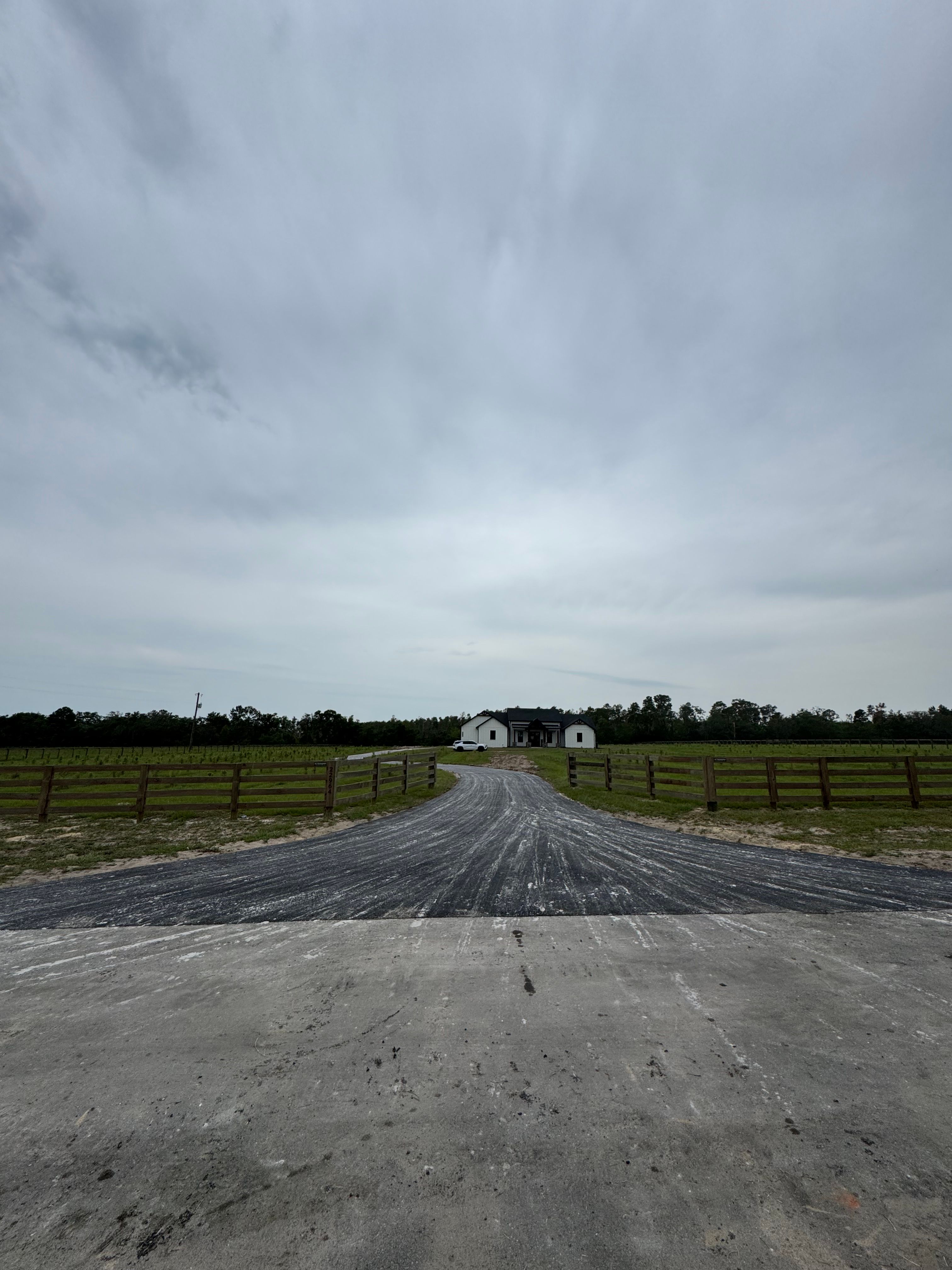 Rural Driveway Asphalt Millings project photo 1