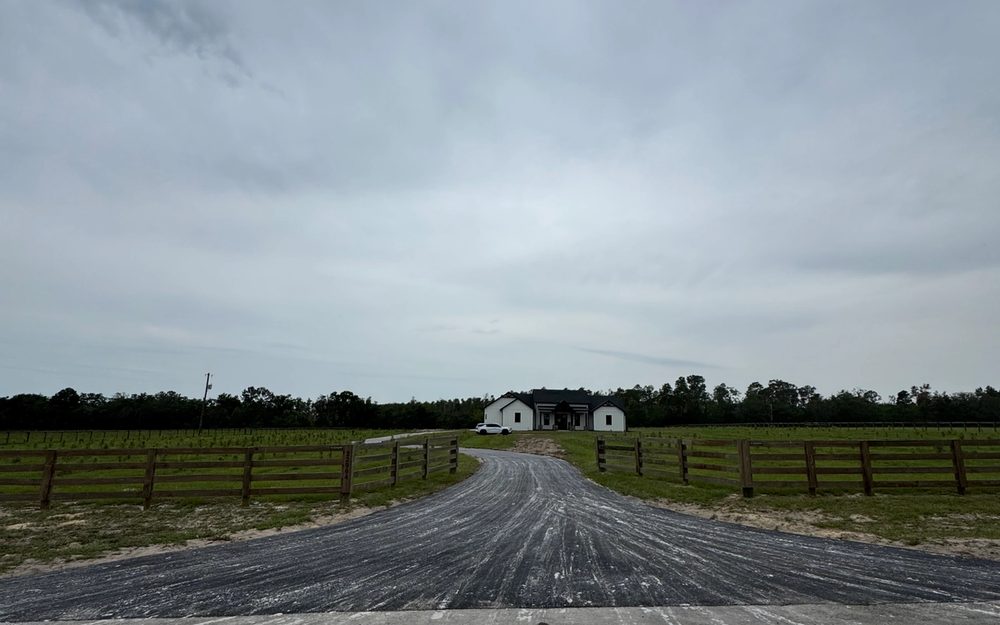 Rural Driveway Asphalt Millings project photo 1