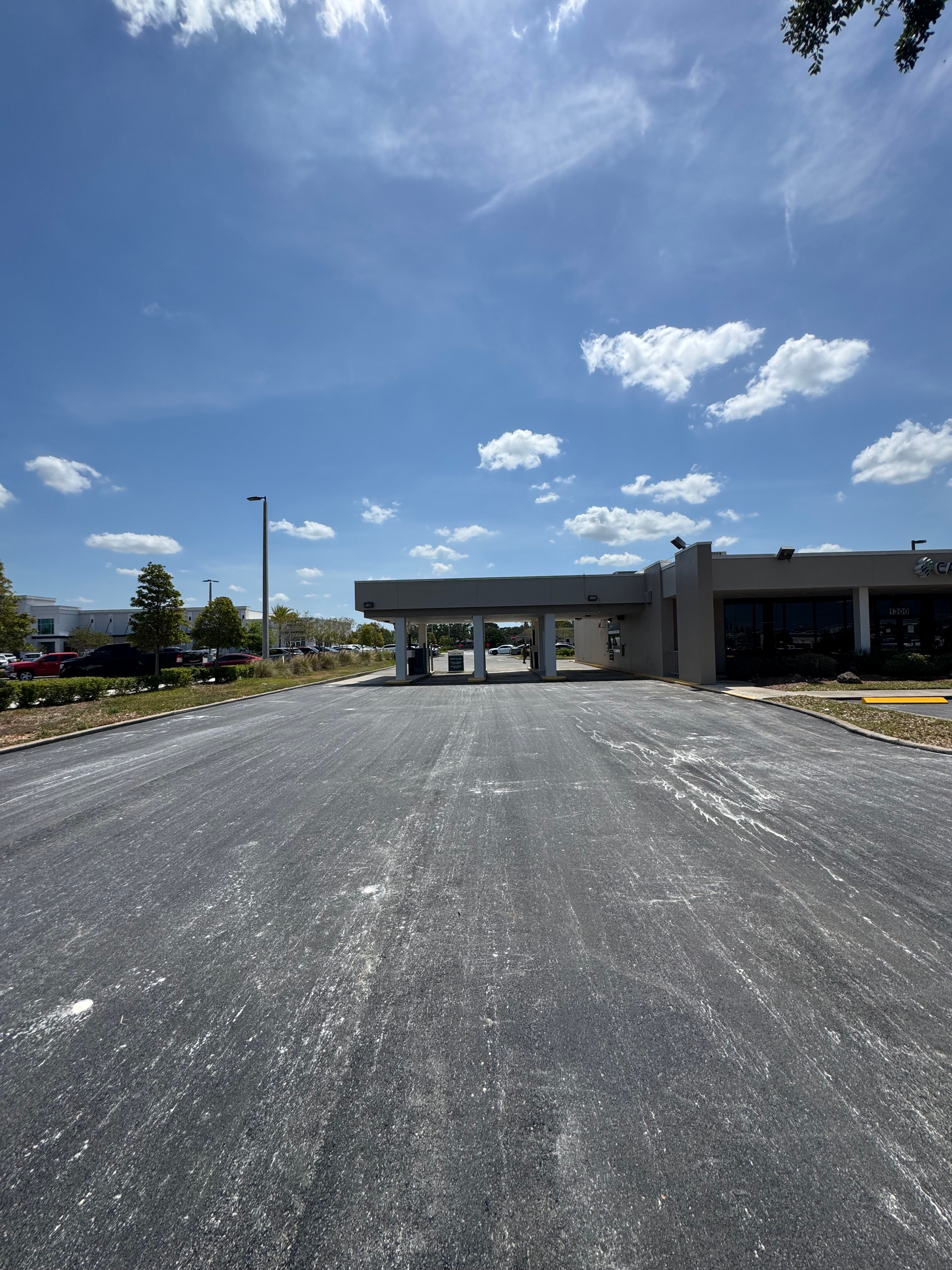 Parking-lot maintenance, striping and sealcoating — view 4