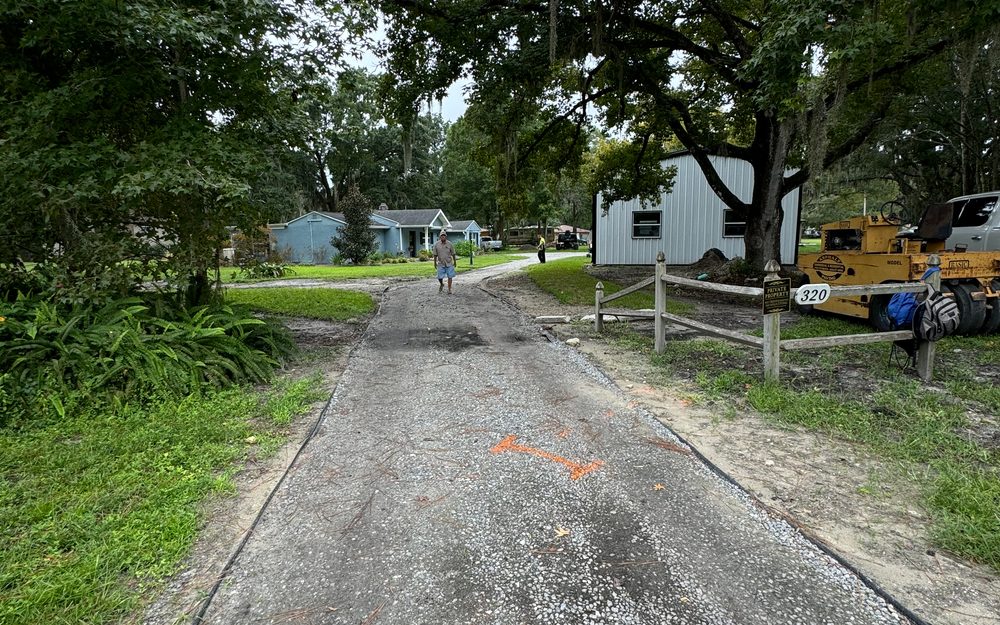 Residential Lane Asphalt Paving project photo 1