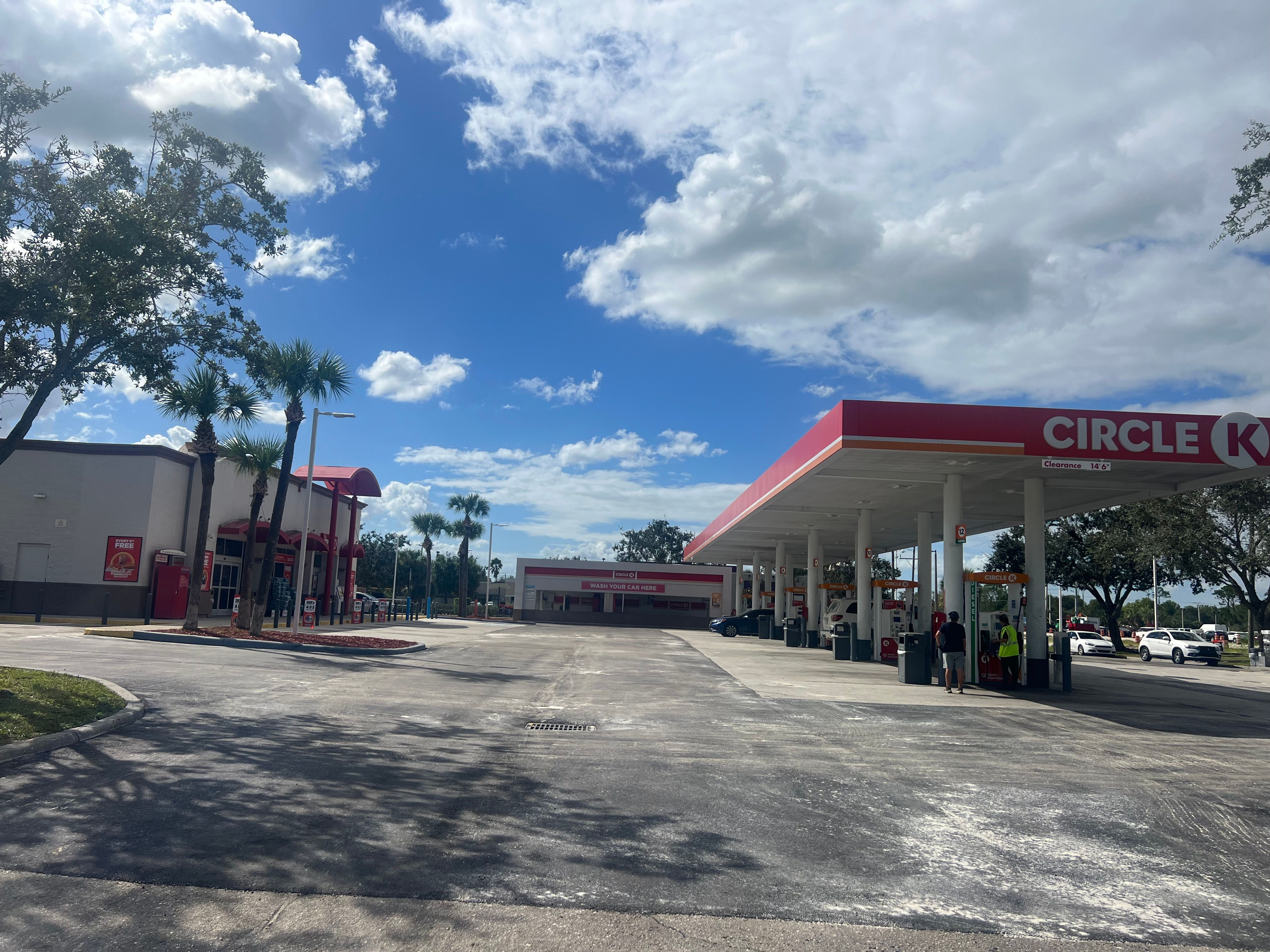 Commercial paving and parking-lot repair at Circle K — view 3