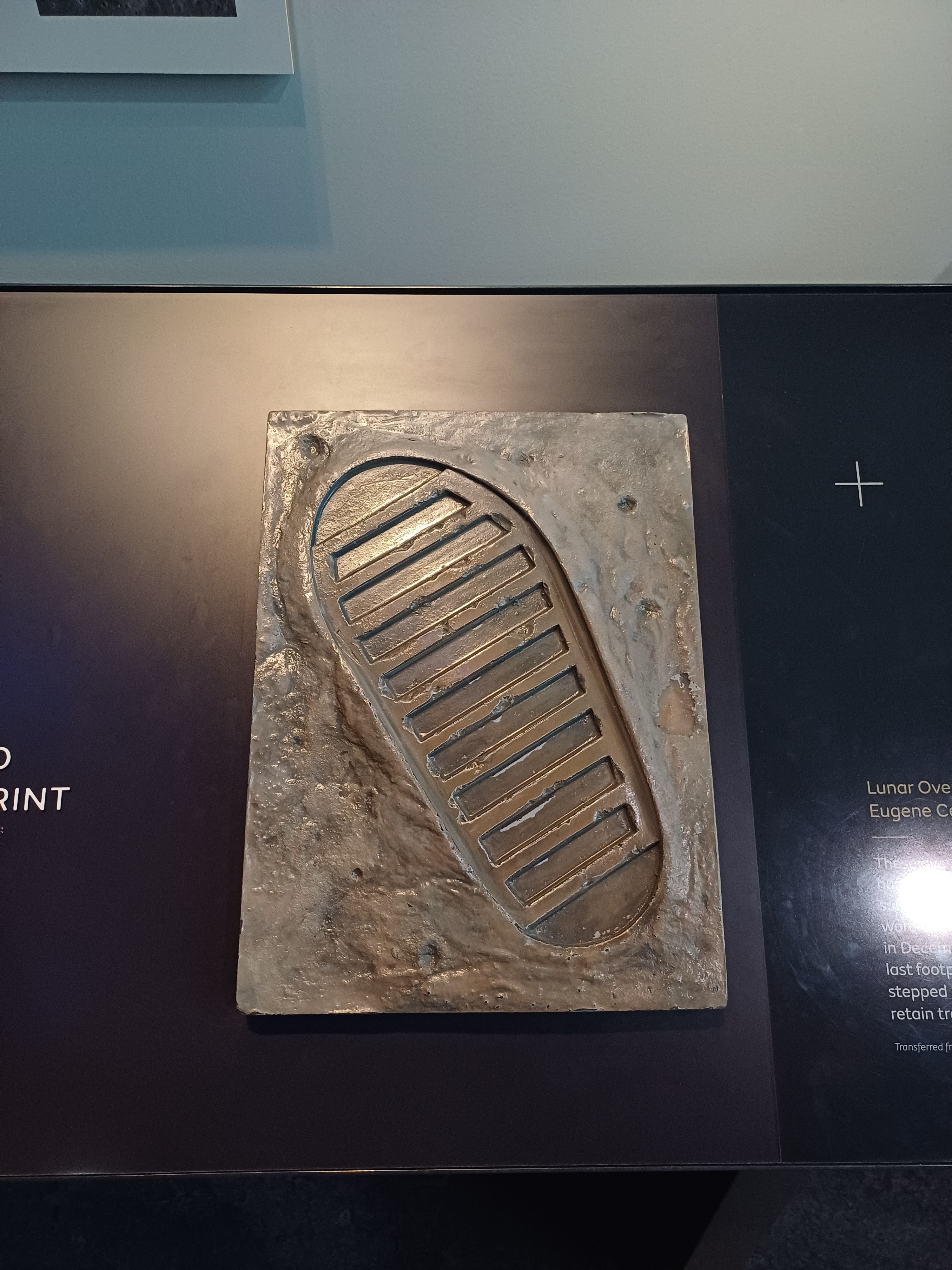 last footprint on moon