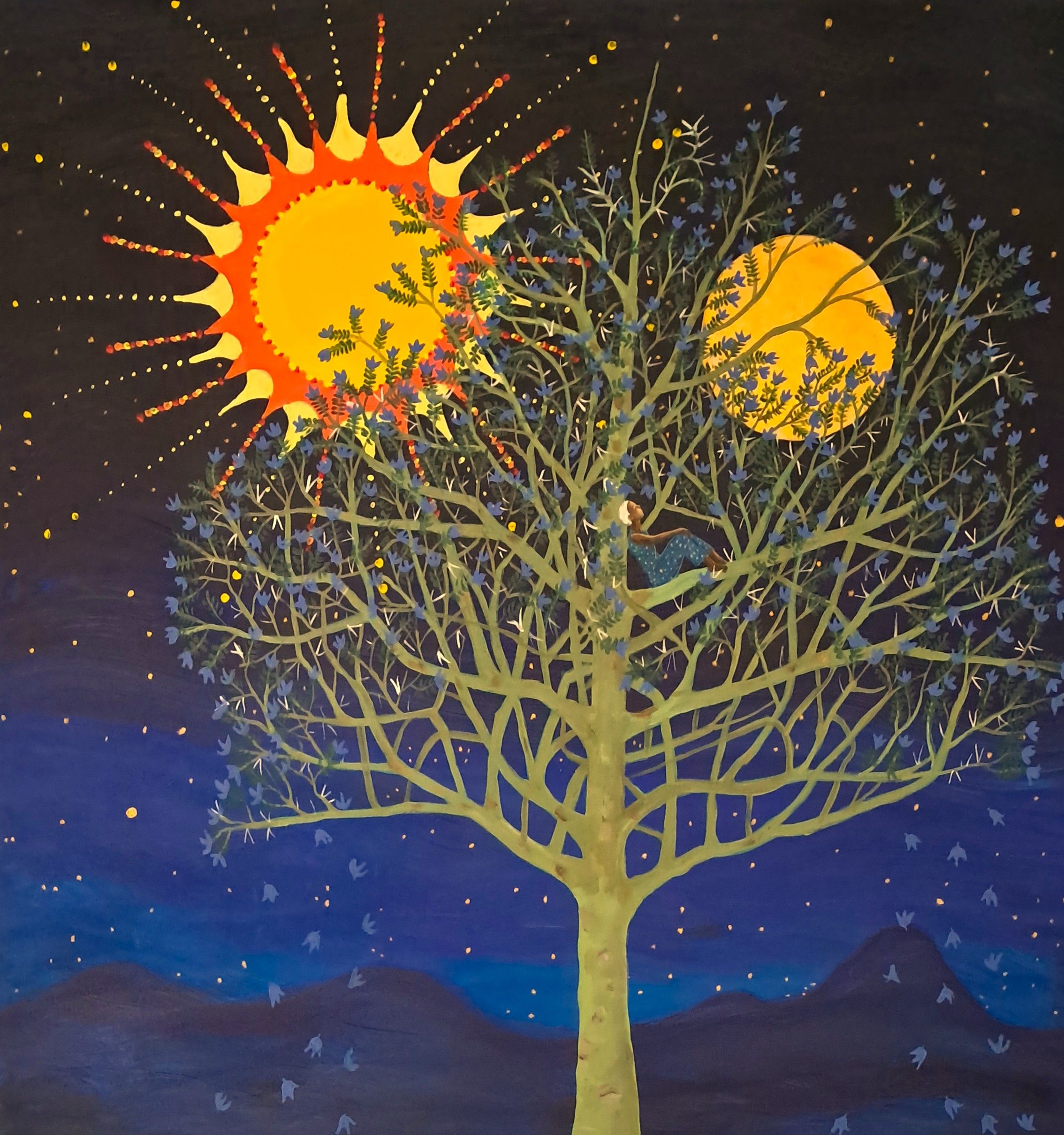 sun, moon & stars