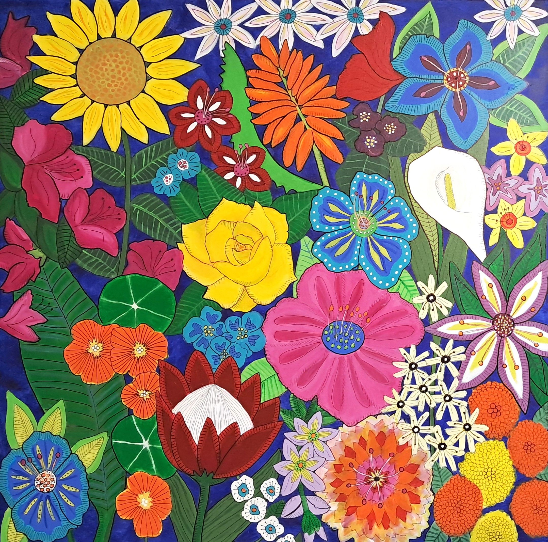 Summer garden in Ezulwini