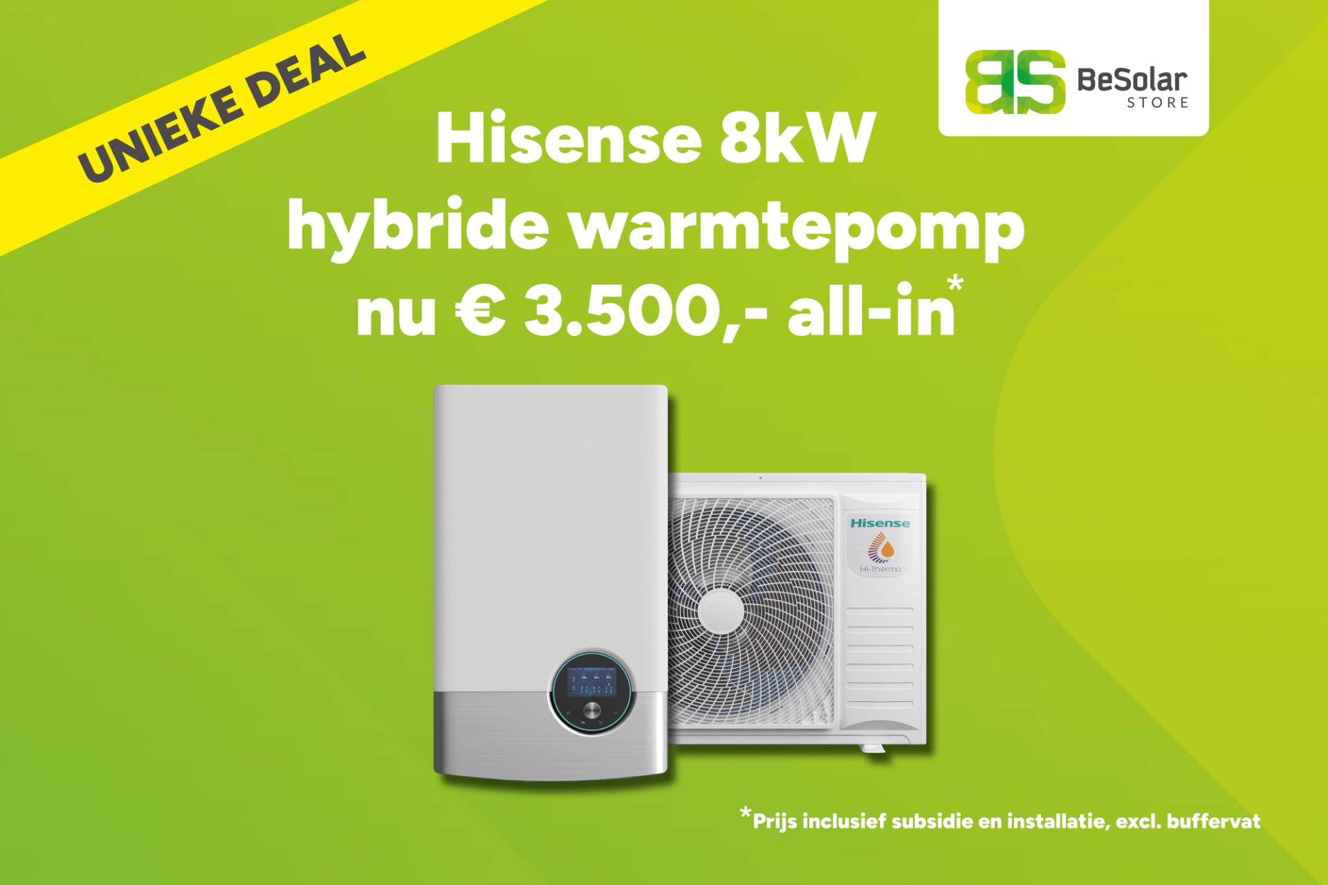 Hisense Warmtepomp Unieke Deal