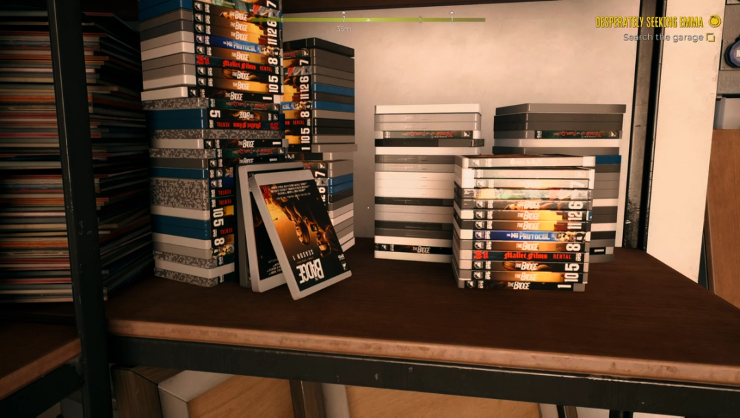 A collection of DVDs in Dead Island 2