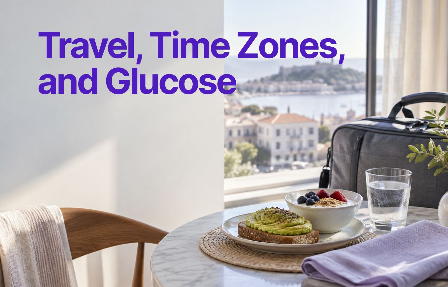 Travel, Time Zones, and Glucose