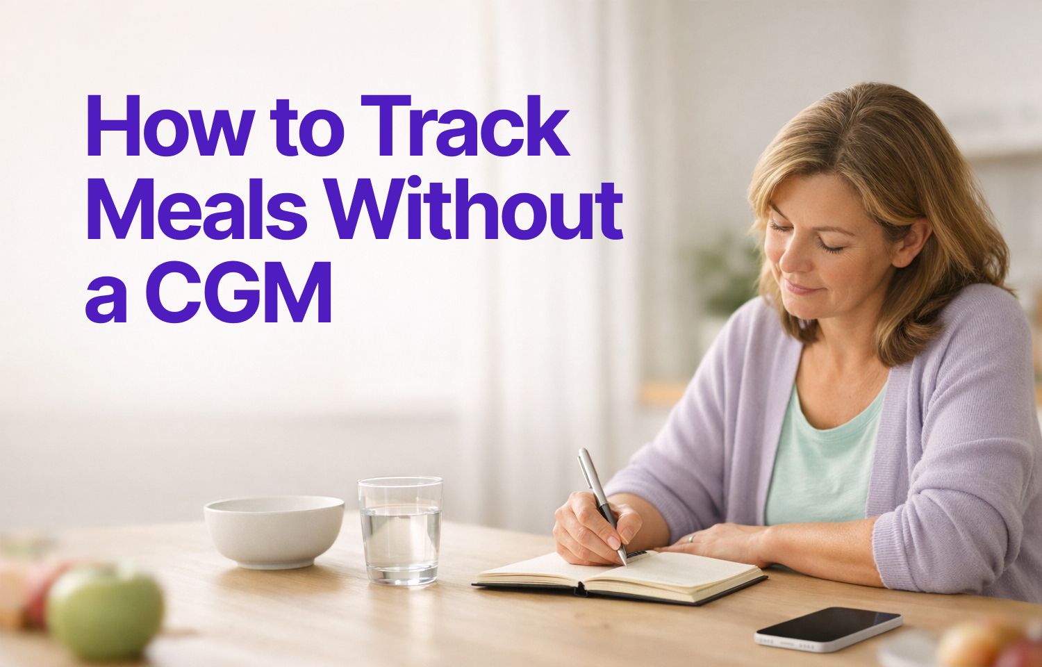 How to Track Meals and Learn What Affects Your Blood Sugar Without a CGM