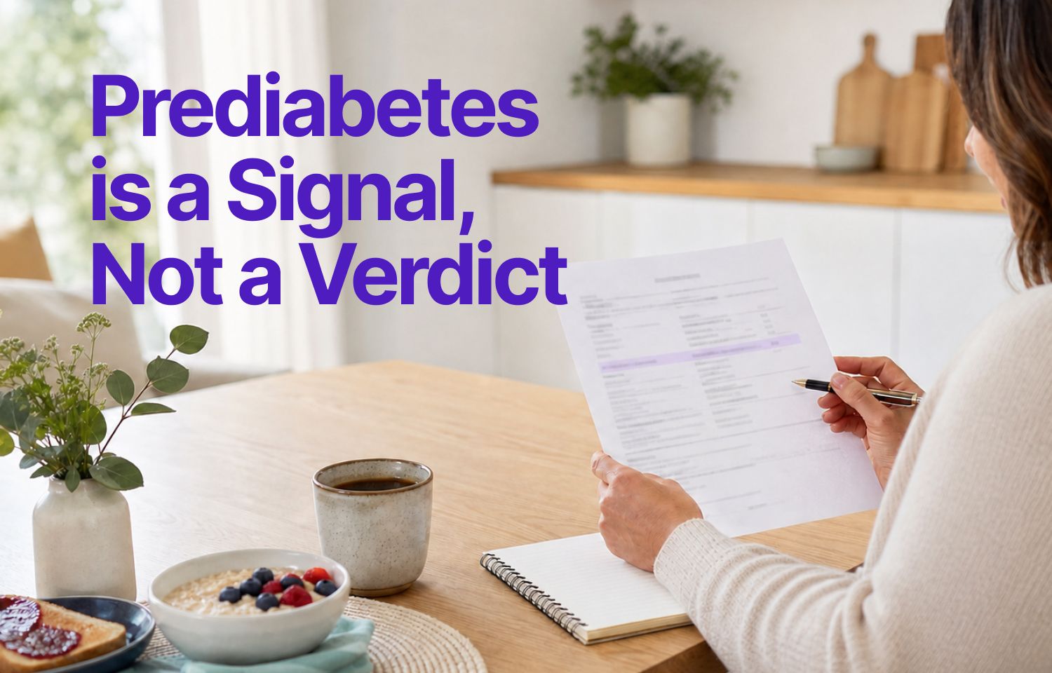 Newly Diagnosed With Prediabetes