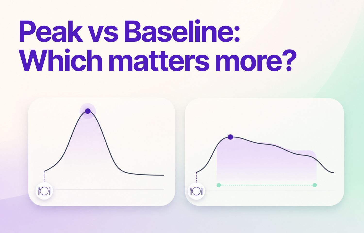 Return to Baseline vs Peak: Which Part of Your Glucose Curve Matters More?