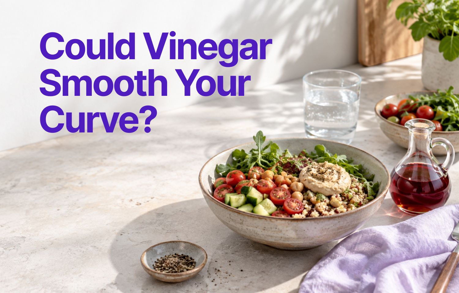 Vinegar Before Meals